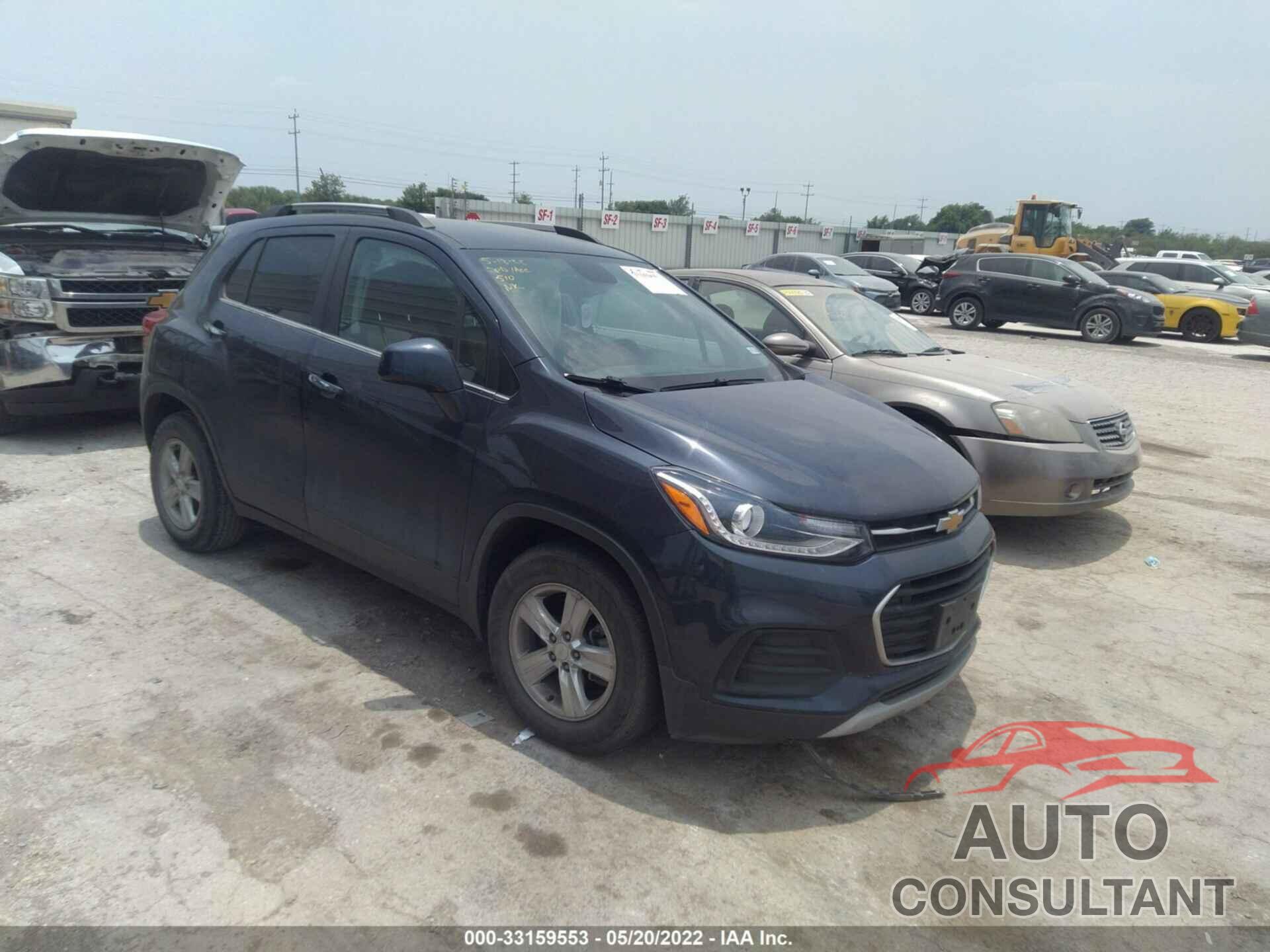 CHEVROLET TRAX 2019 - 3GNCJLSB4KL226243