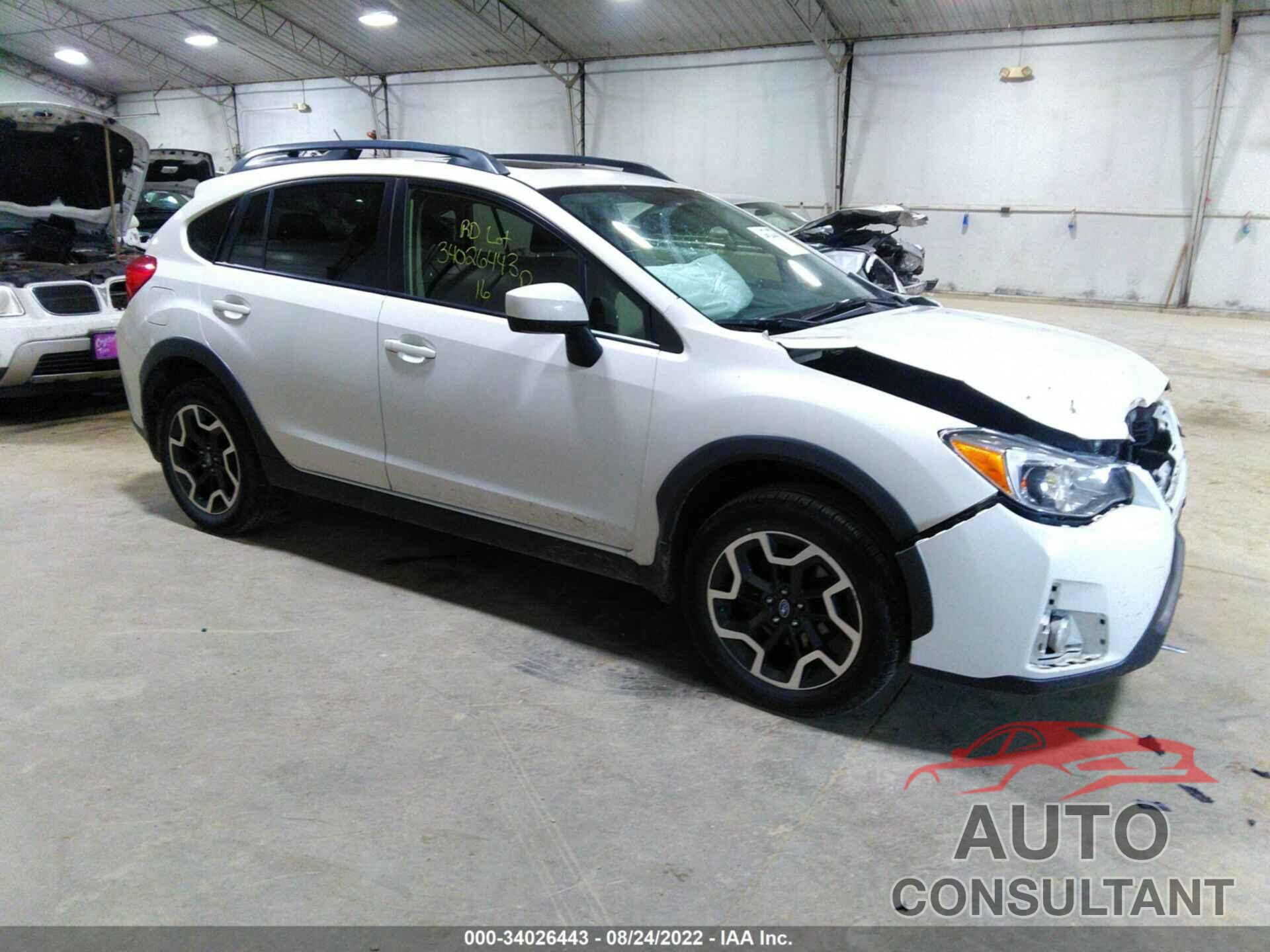 SUBARU CROSSTREK 2016 - JF2GPABC1G8207713