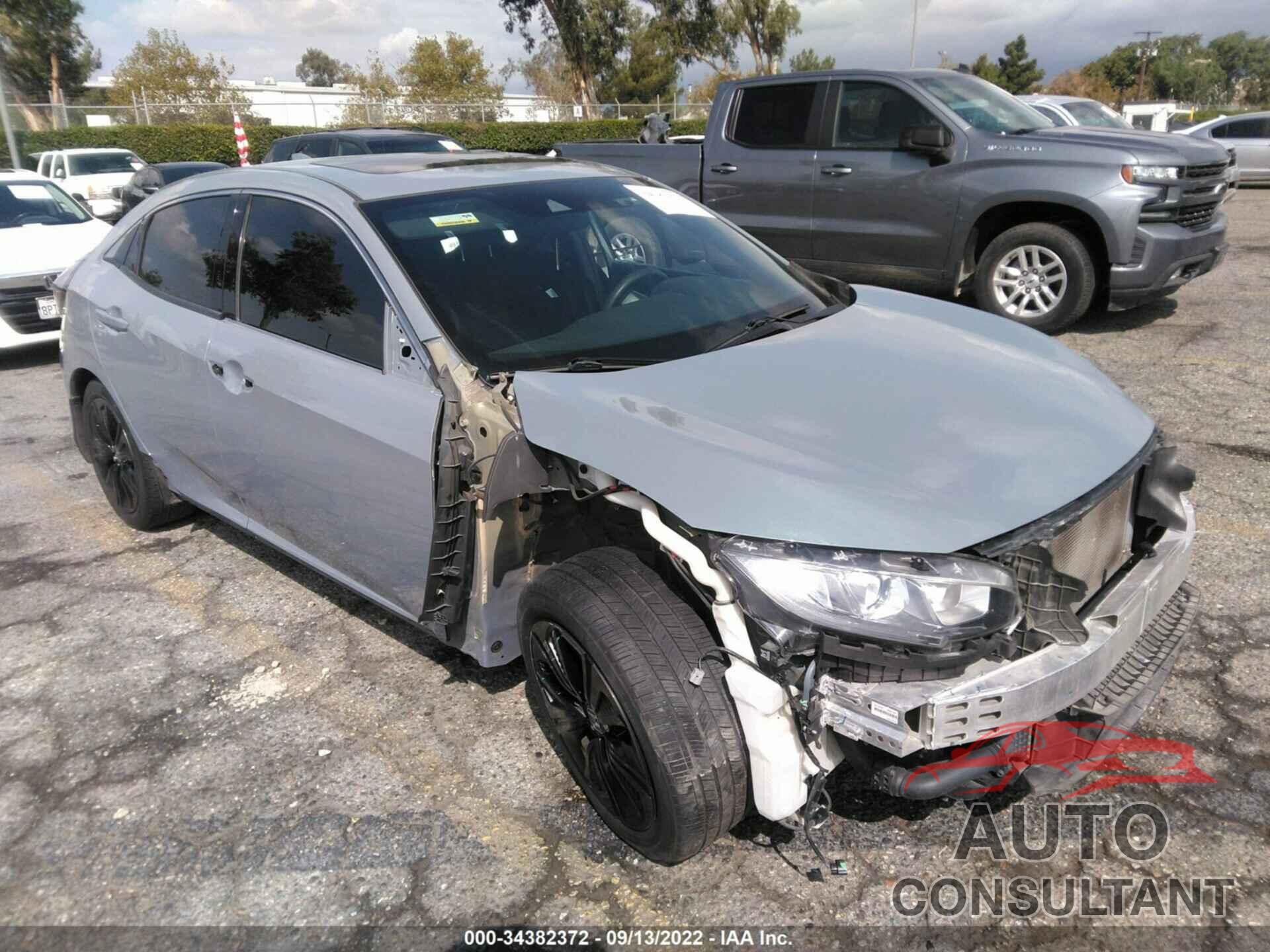HONDA CIVIC HATCHBACK 2019 - SHHFK7H68KU422266