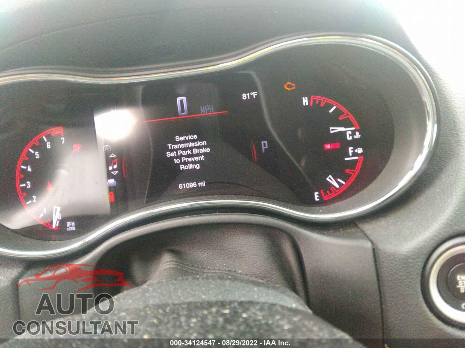 DODGE DURANGO 2017 - 1C4RDHDG8HC814182