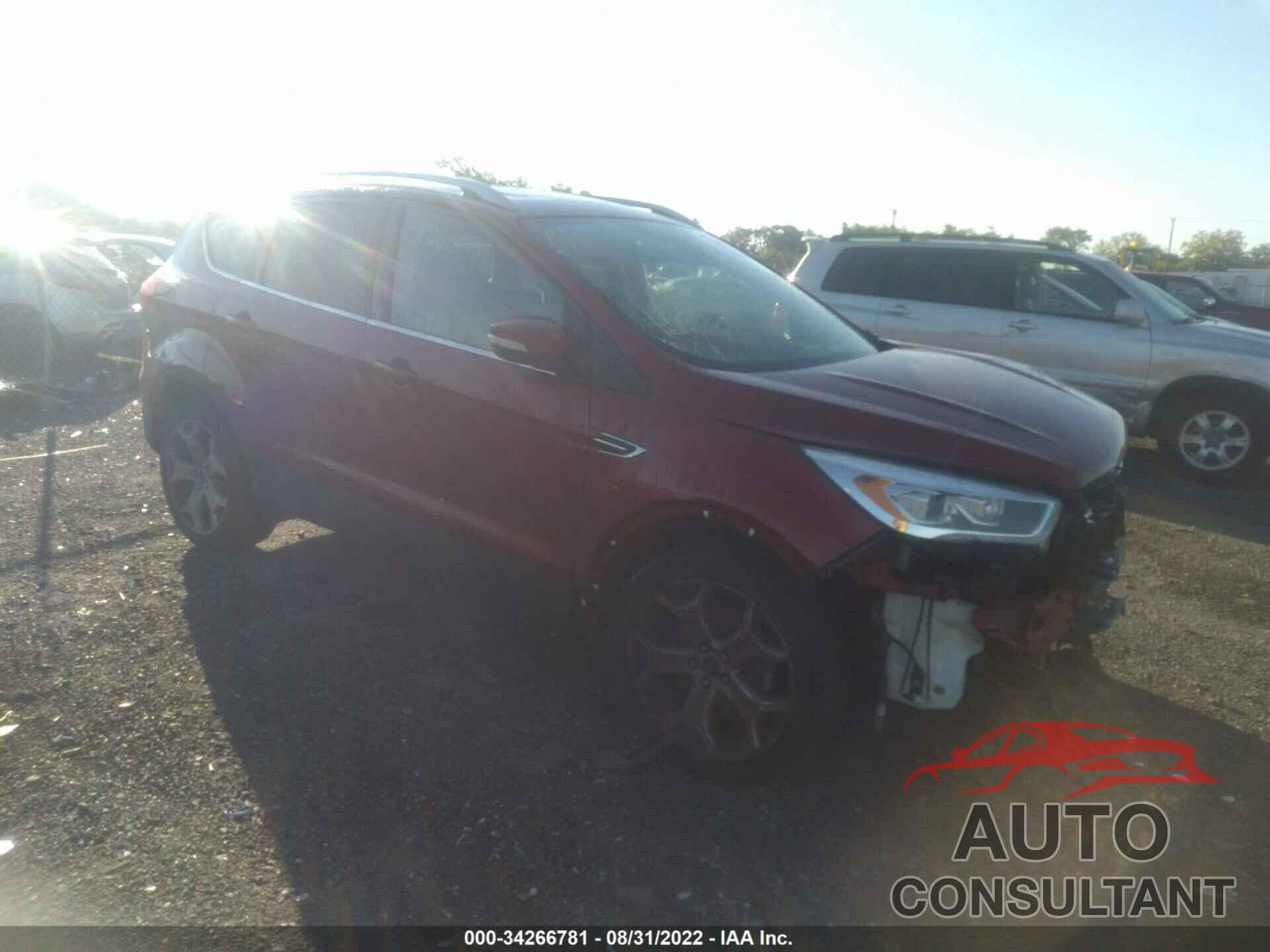 FORD ESCAPE 2019 - 1FMCU9J92KUB97912