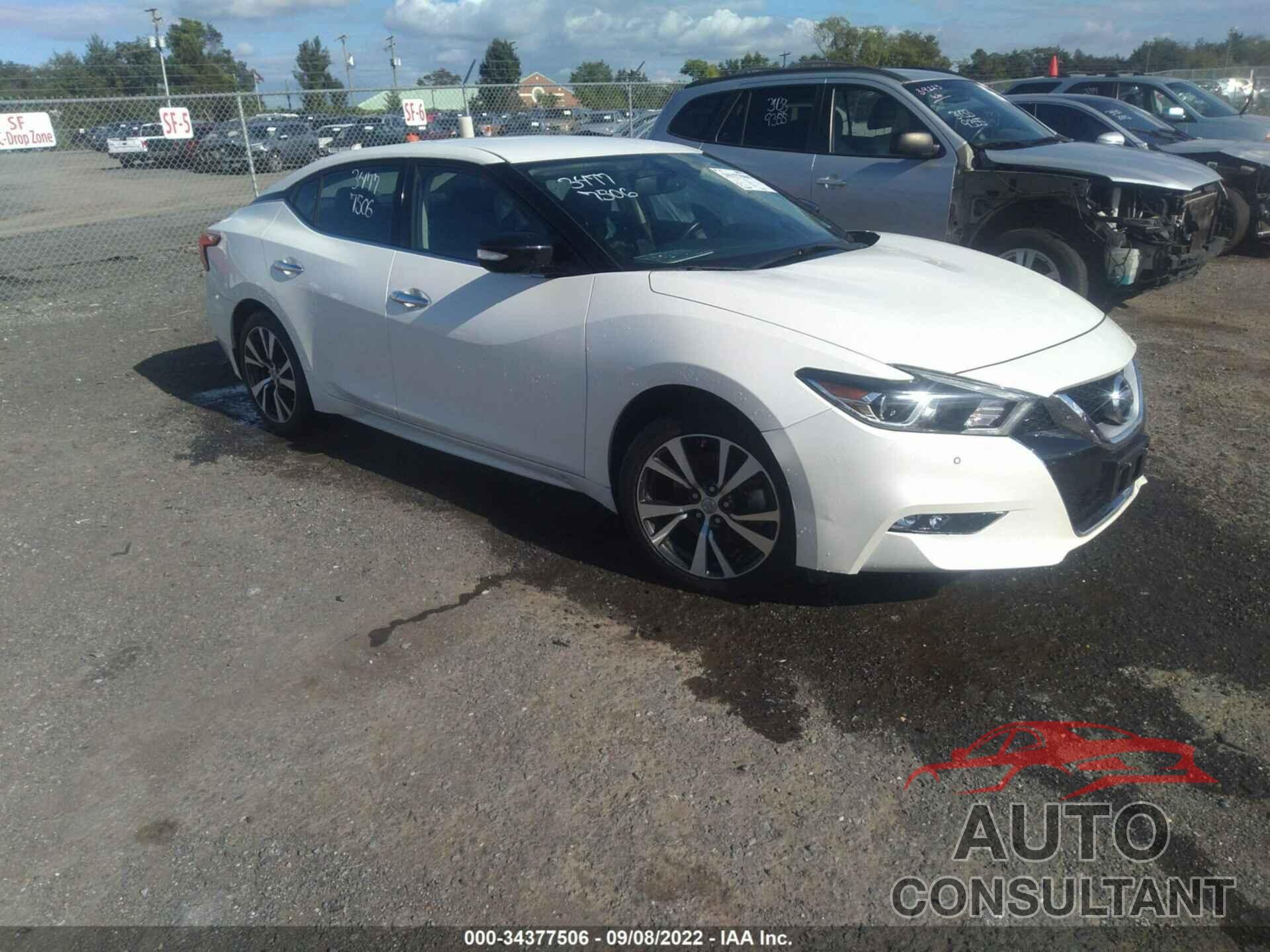 NISSAN MAXIMA 2017 - 1N4AA6AP8HC430973