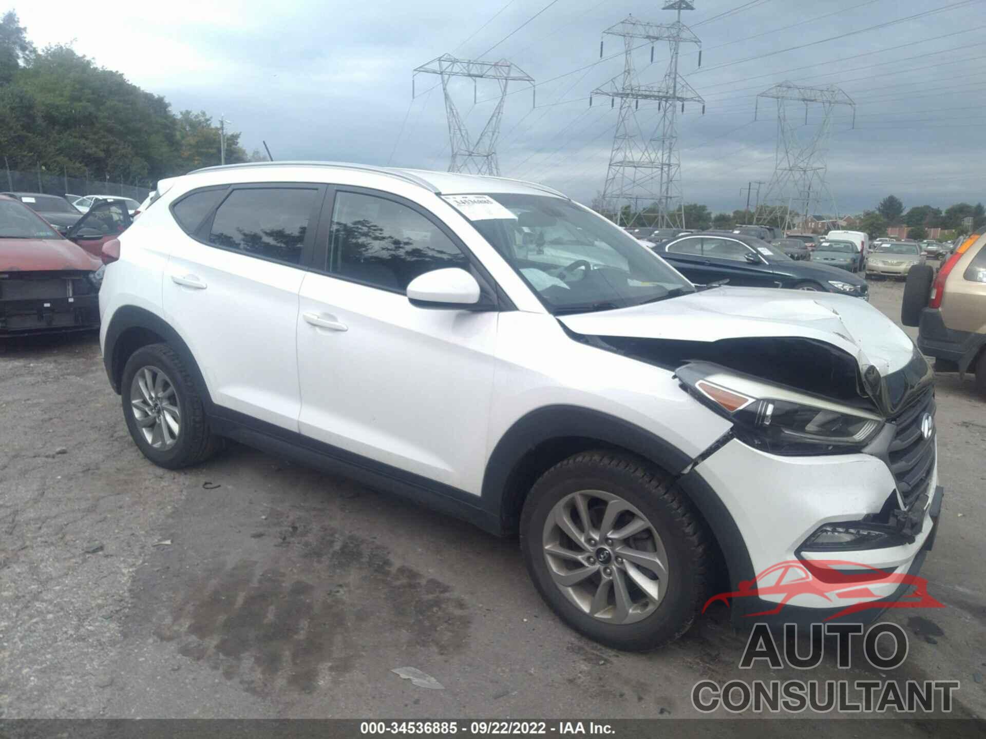 HYUNDAI TUCSON 2016 - KM8J3CA46GU059096