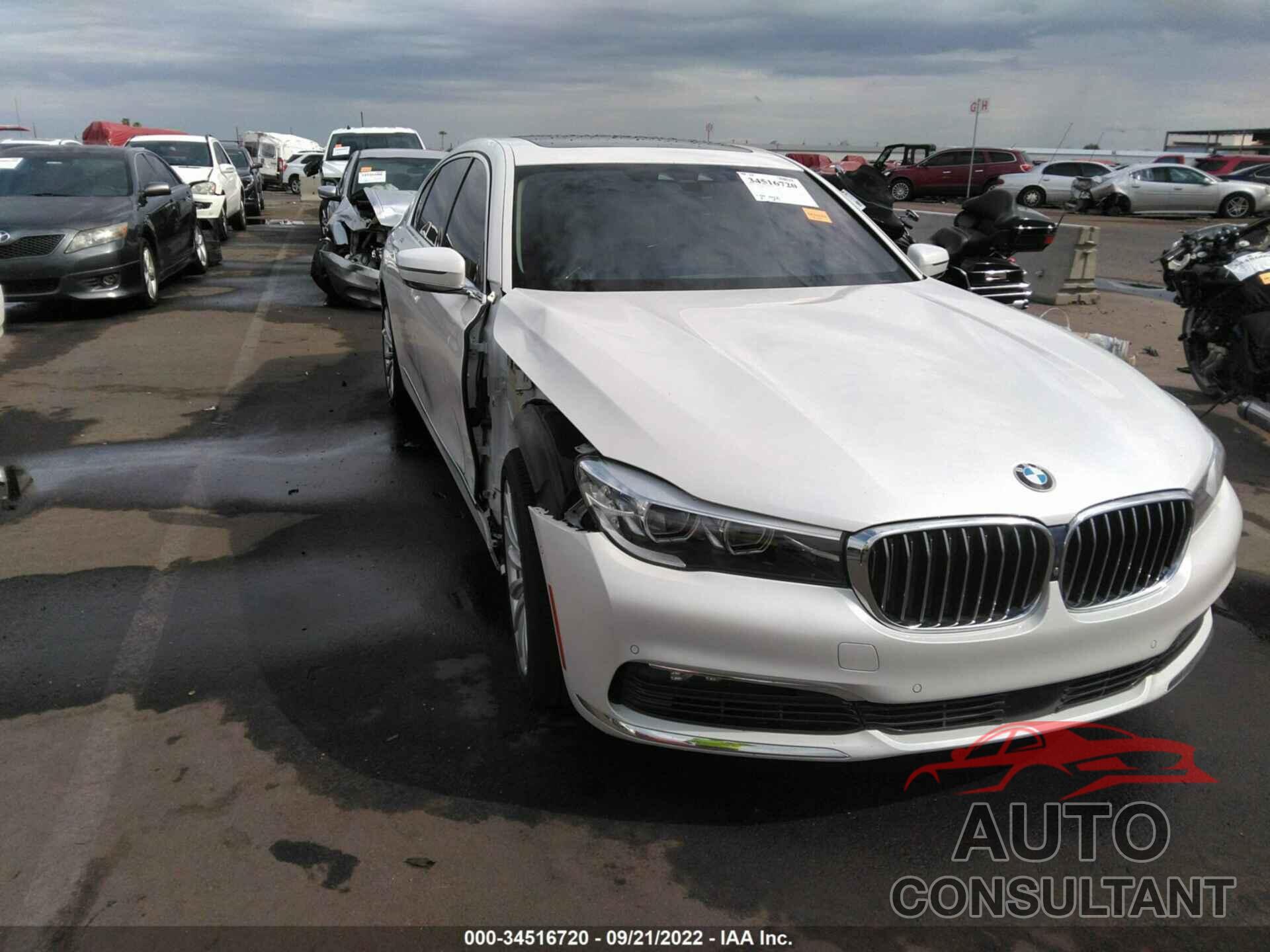 BMW 7 SERIES 2018 - WBA7E2C59JG742096