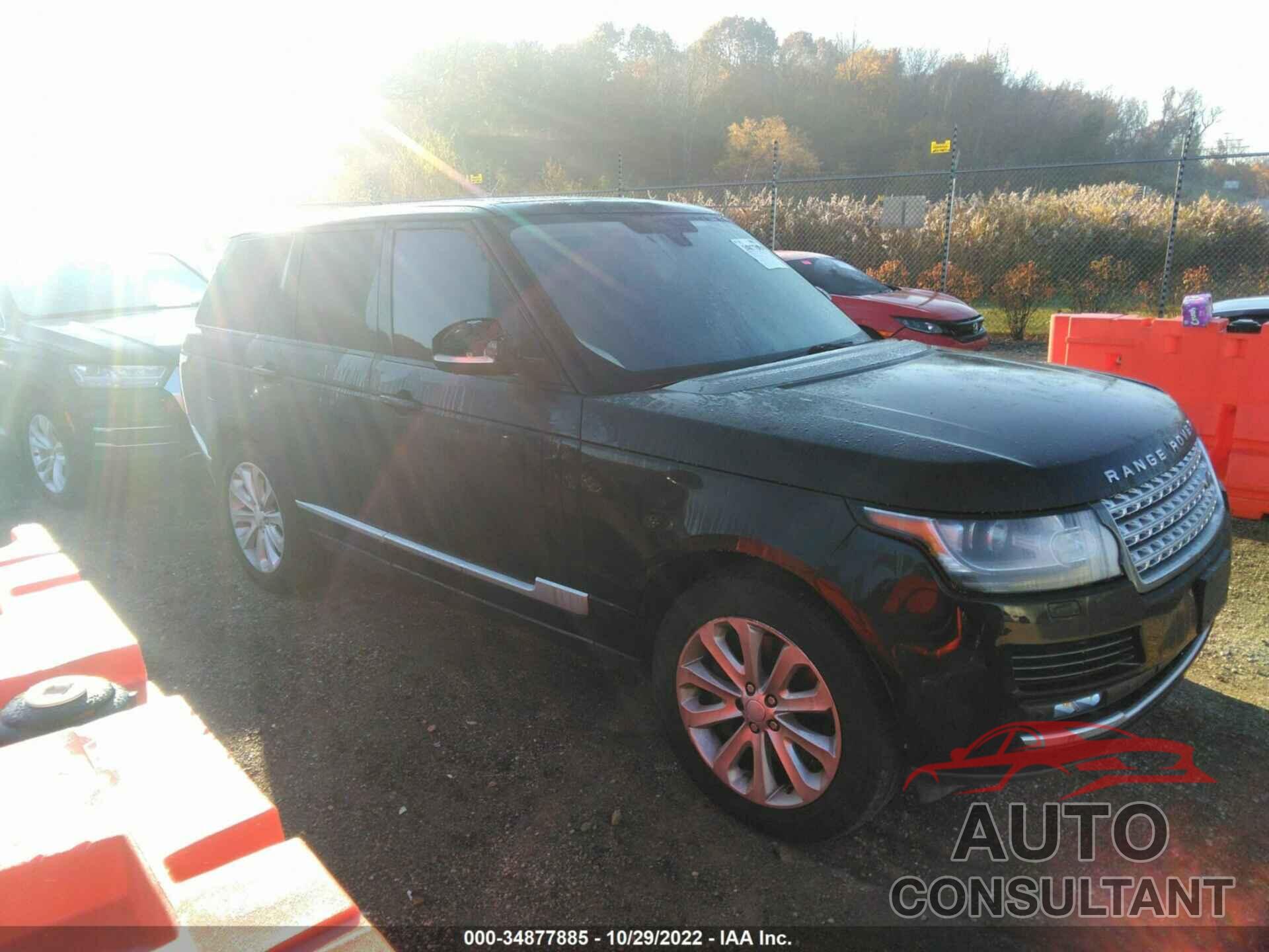 LAND ROVER RANGE ROVER 2016 - SALGS2PF4GA293381