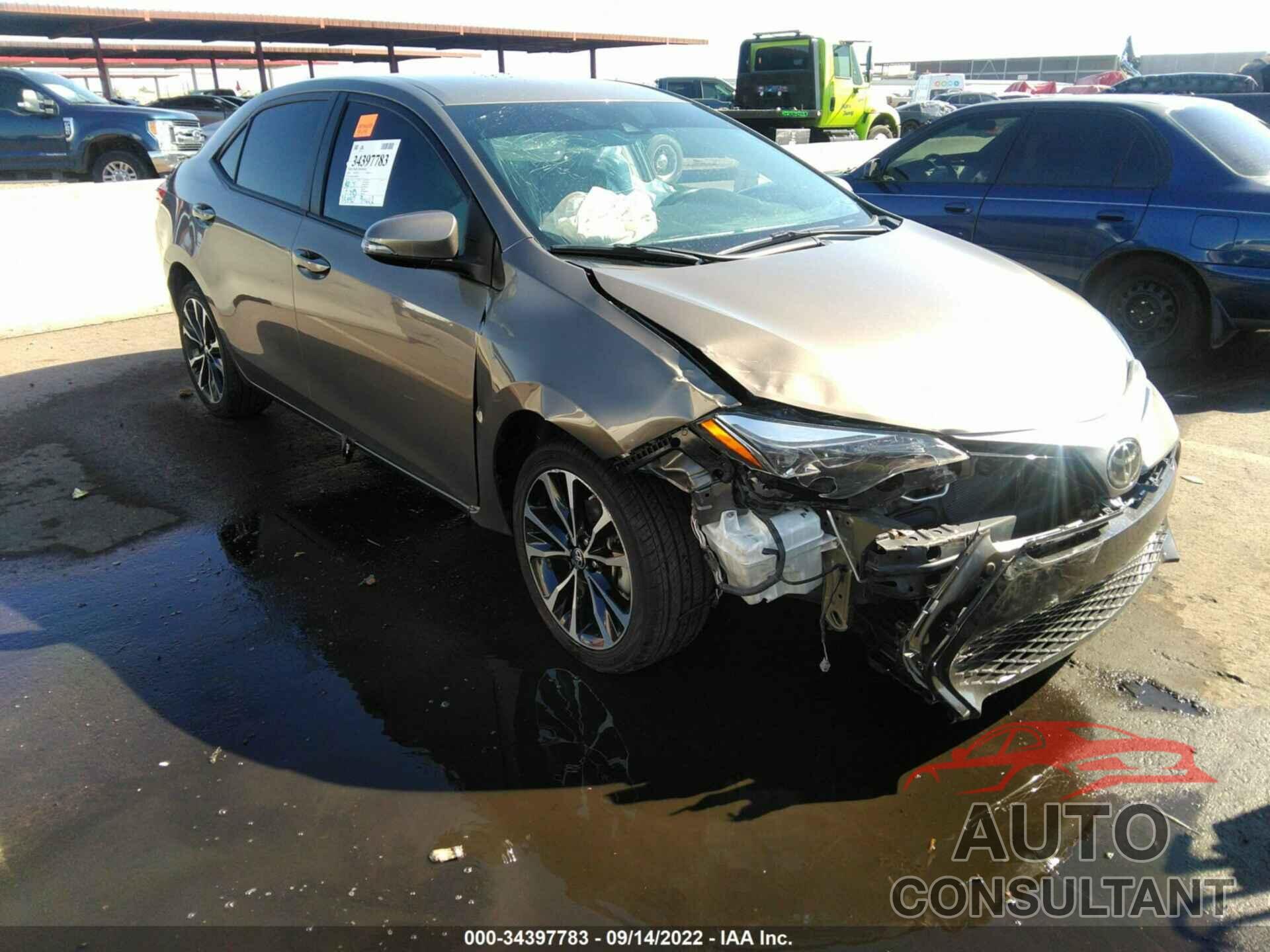 TOYOTA COROLLA 2019 - 5YFBURHE3KP882744