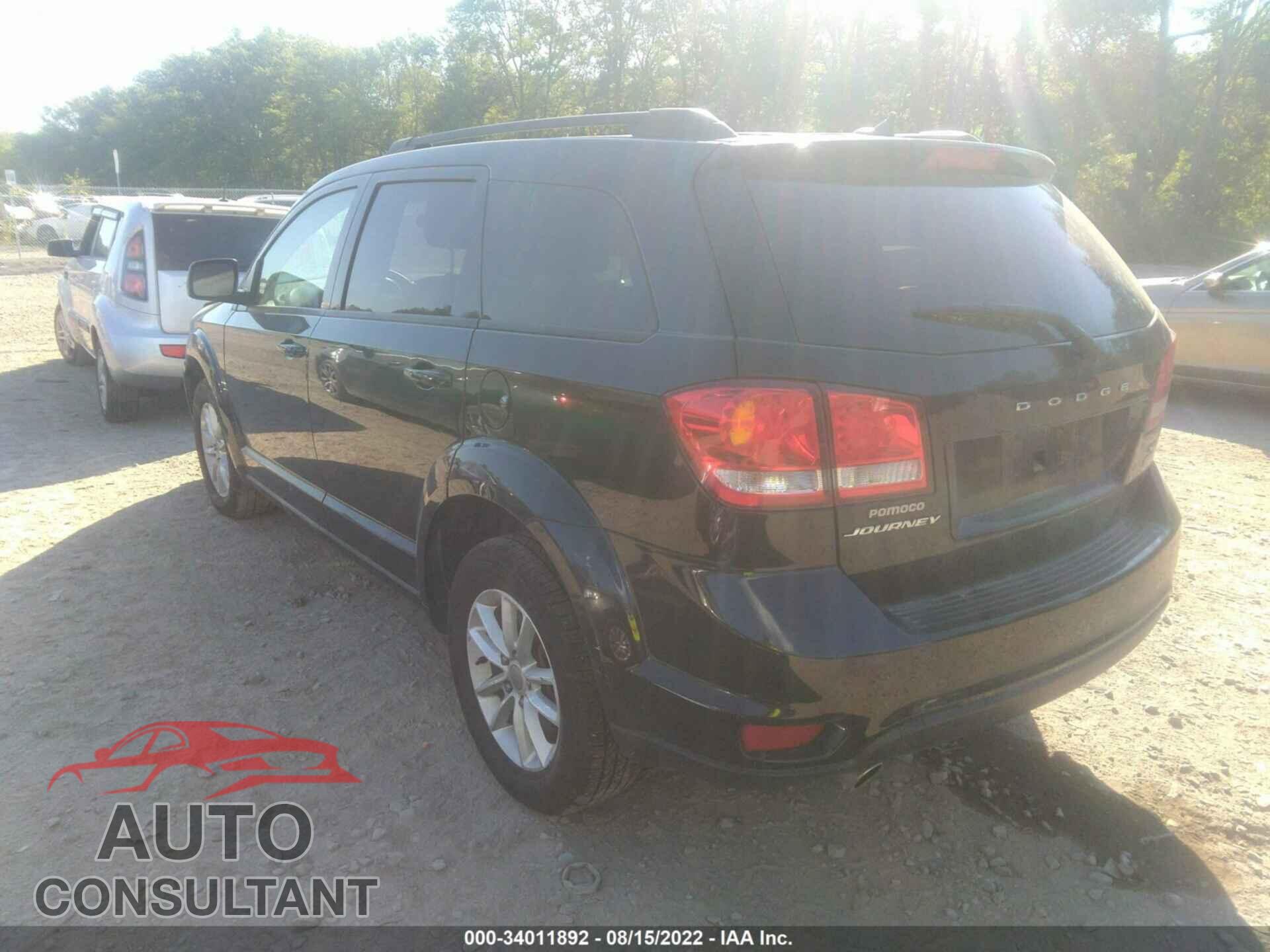 DODGE JOURNEY 2016 - 3C4PDCBGXGT134932