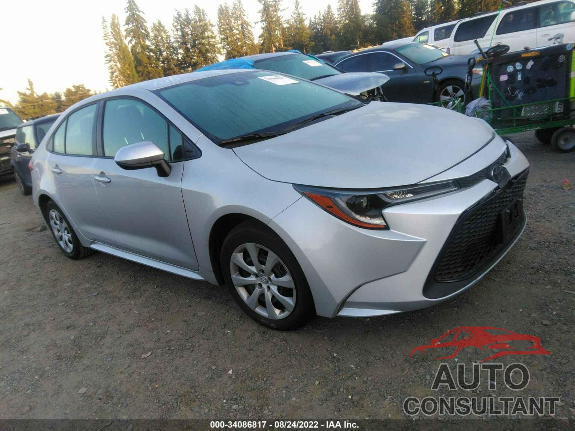 TOYOTA COROLLA 2021 - 5YFEPMAE7MP244288