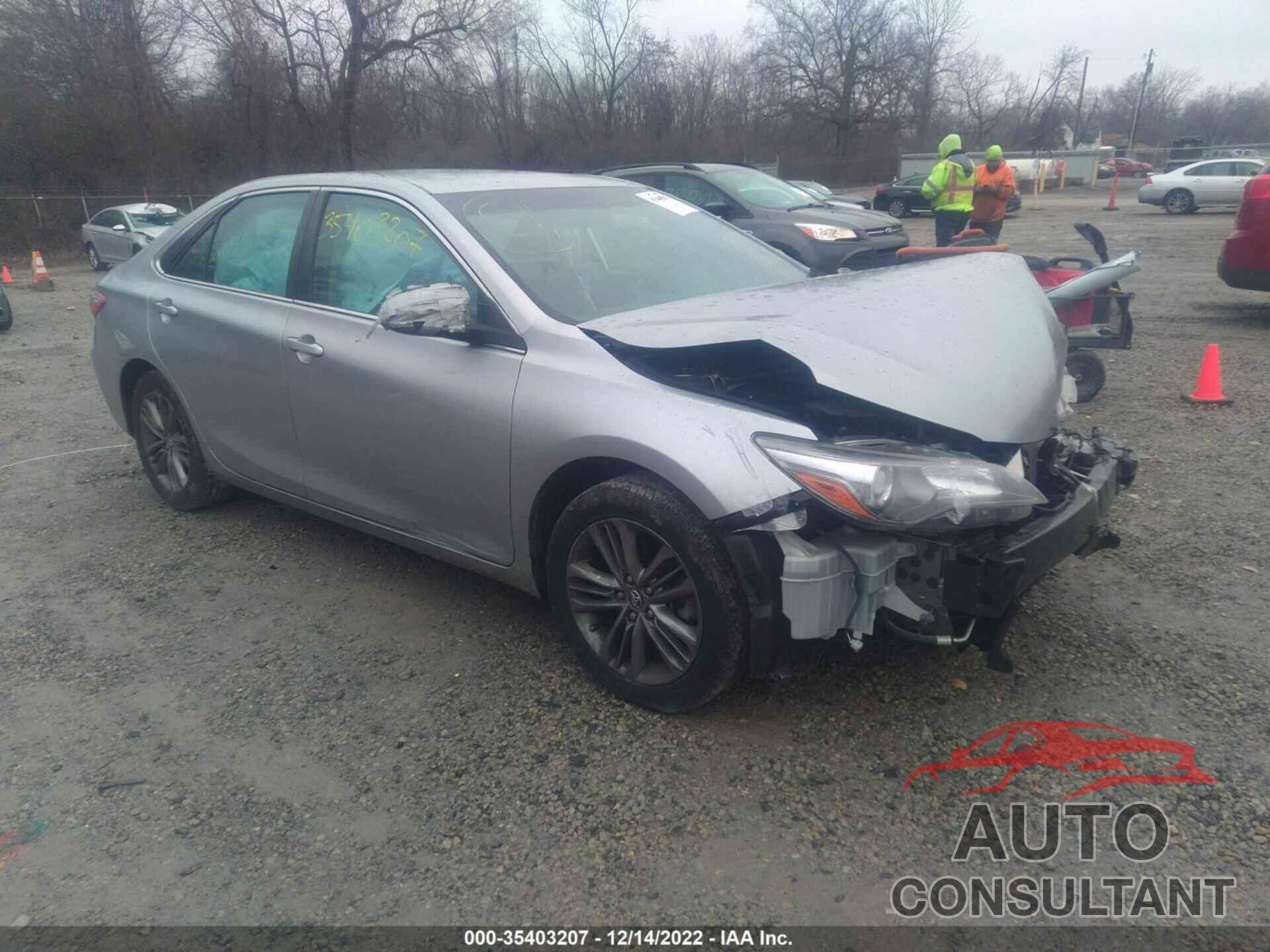 TOYOTA CAMRY 2017 - 4T1BF1FK5HU404580