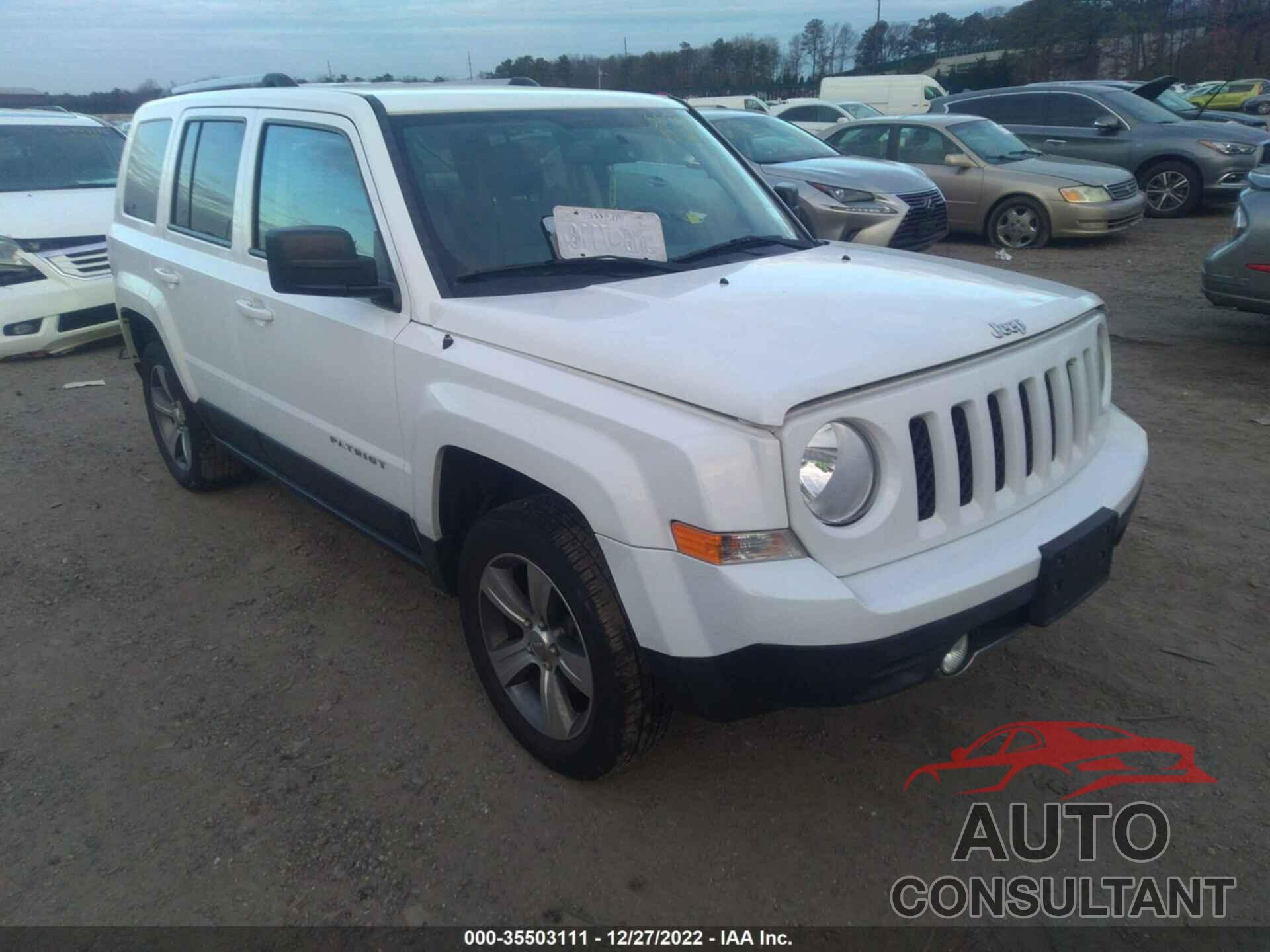 JEEP PATRIOT 2017 - 1C4NJRFB0HD109160