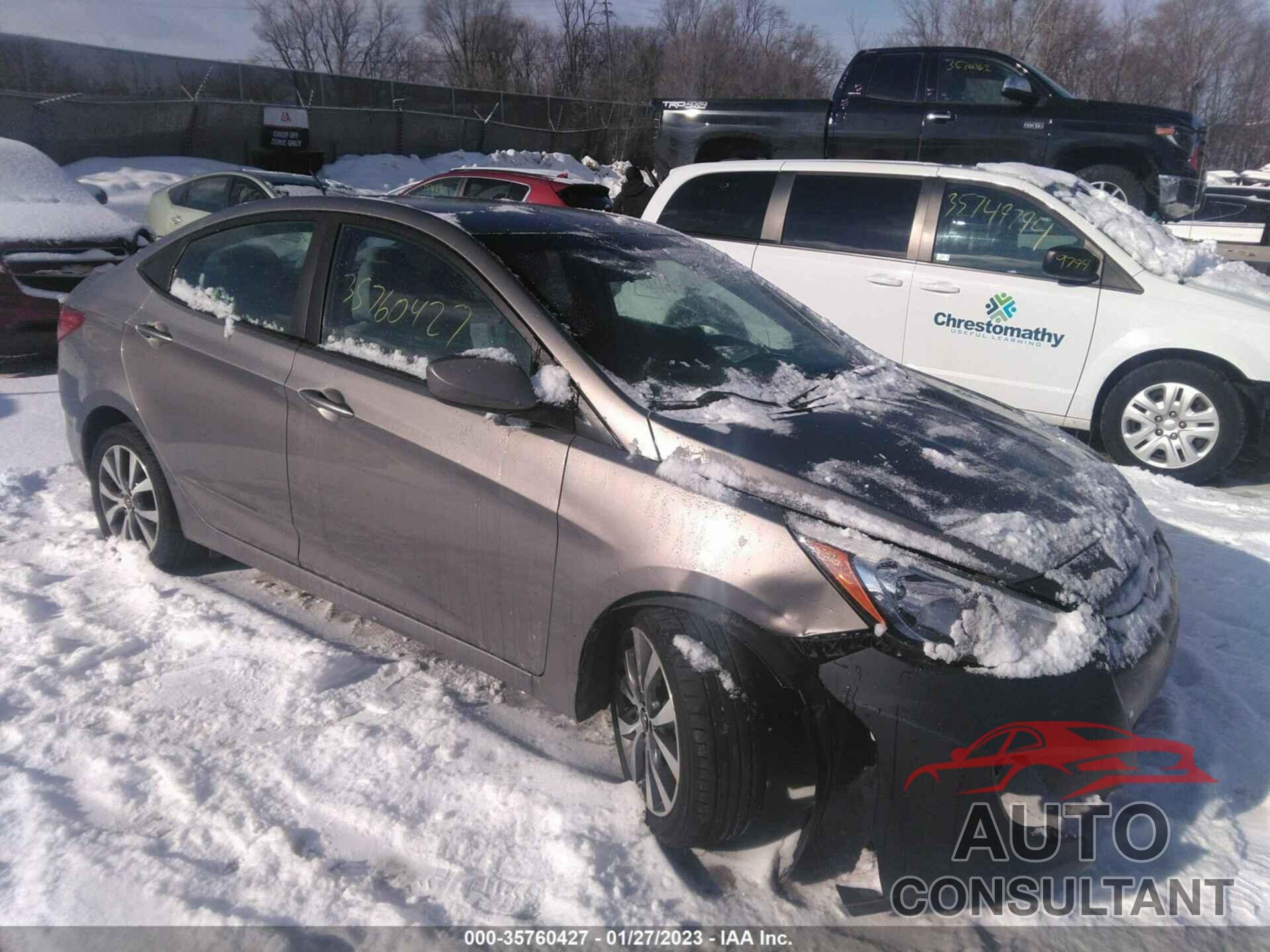 HYUNDAI ACCENT 2017 - KMHCT4AE9HU372152