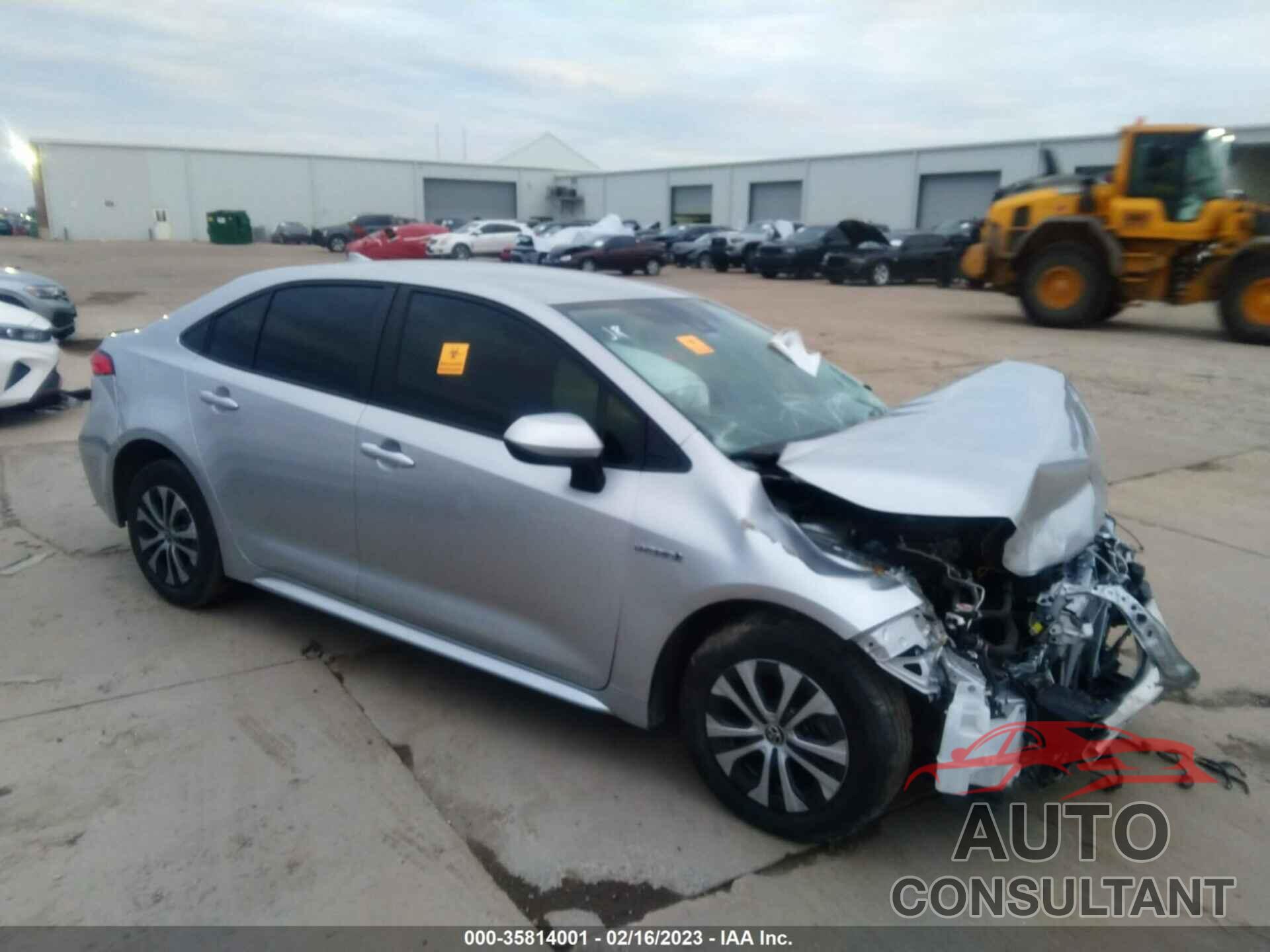 TOYOTA COROLLA 2021 - JTDEAMDE7MJ006331