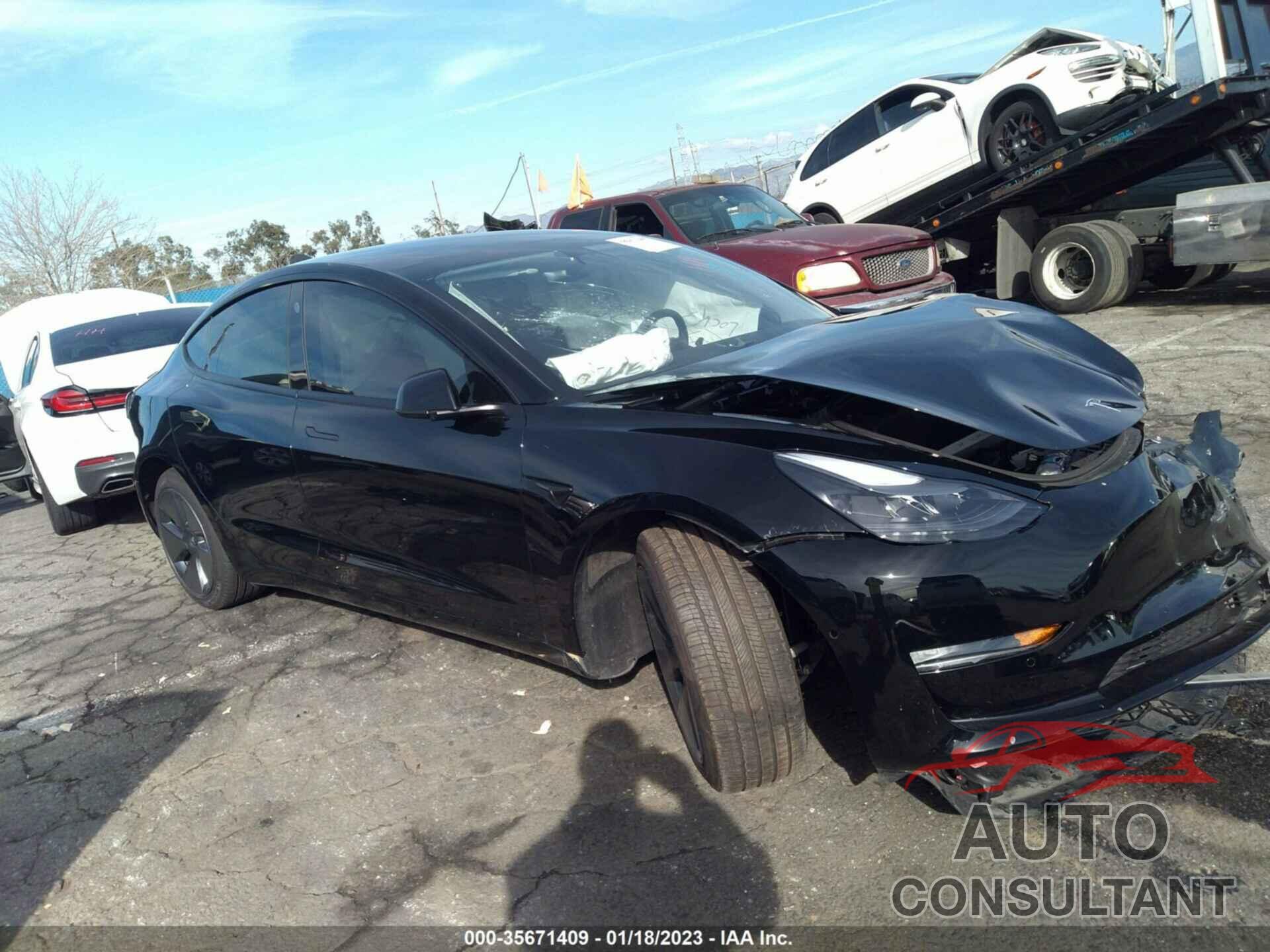 TESLA MODEL 3 2022 - 5YJ3E1EA6NF336346