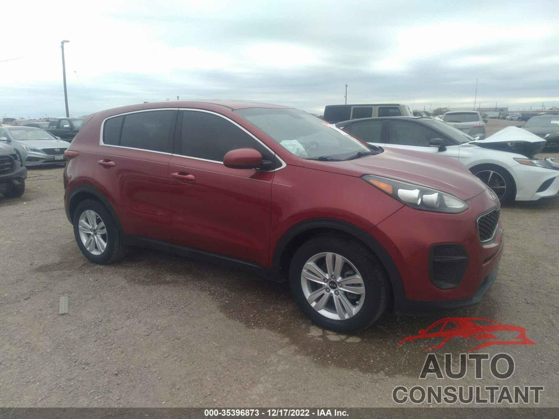 KIA SPORTAGE 2018 - KNDPM3AC6J7462228