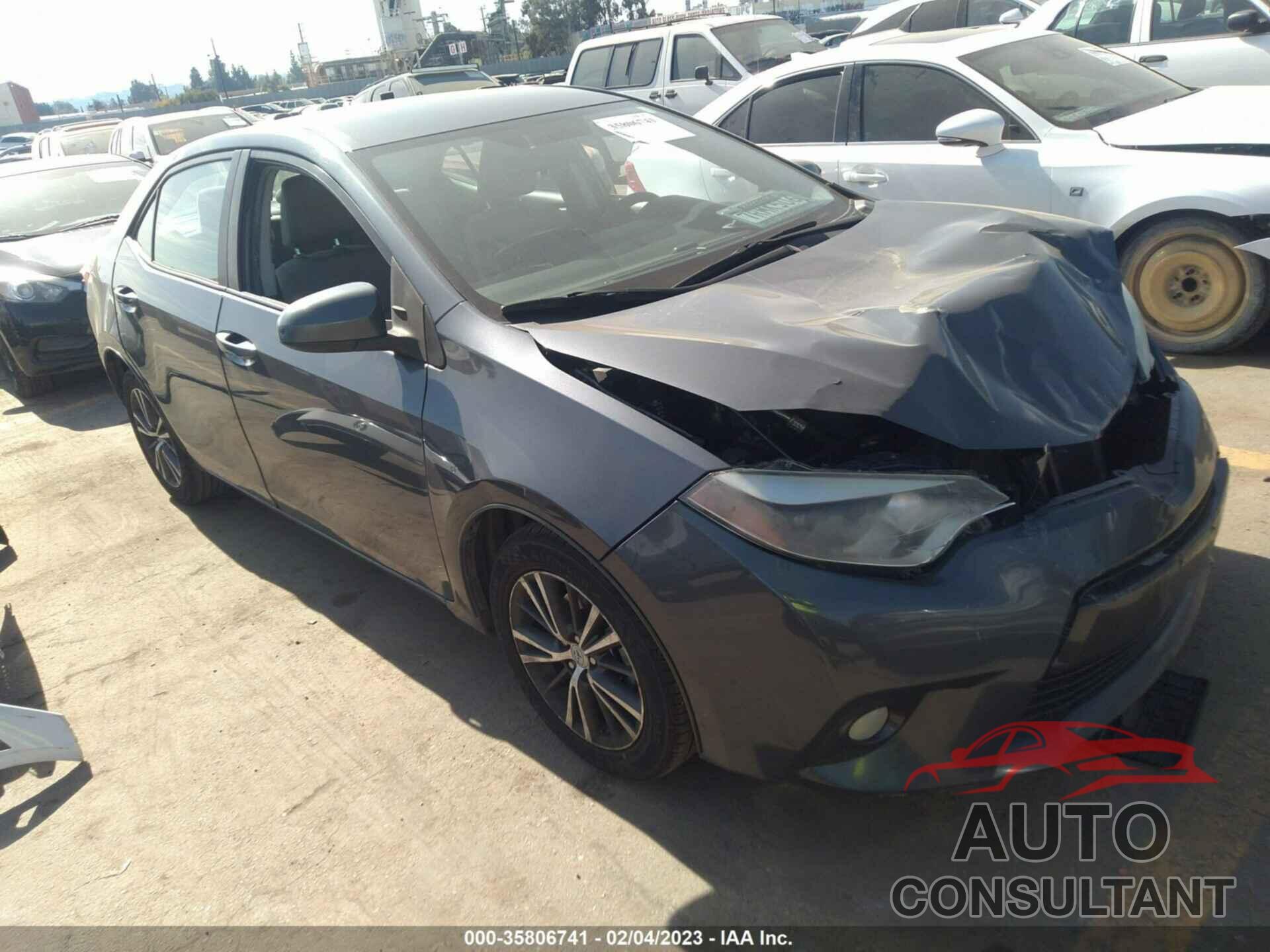 TOYOTA COROLLA 2016 - 5YFBURHE5GP456917