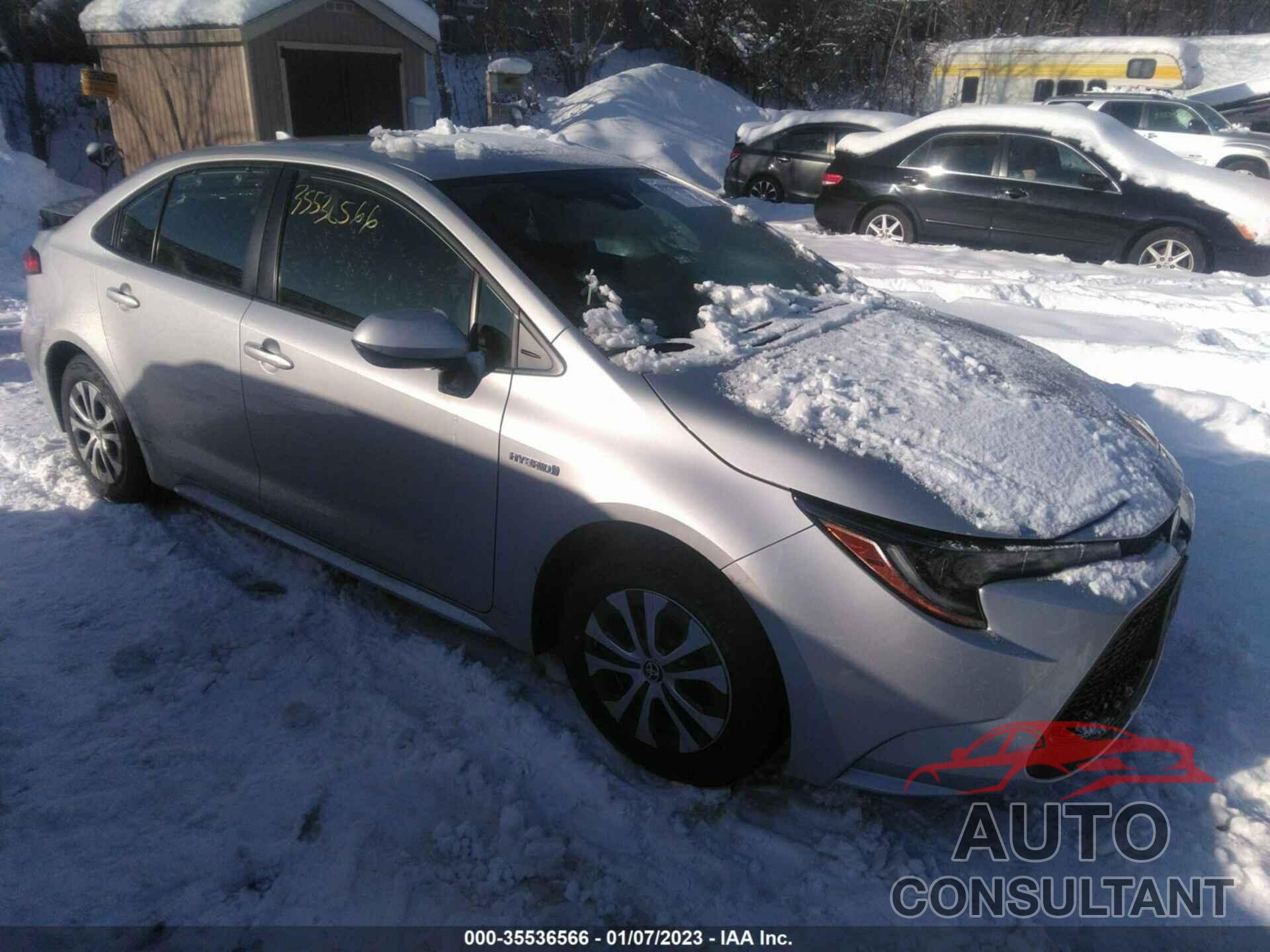 TOYOTA COROLLA 2021 - JTDEAMDE3MJ029444