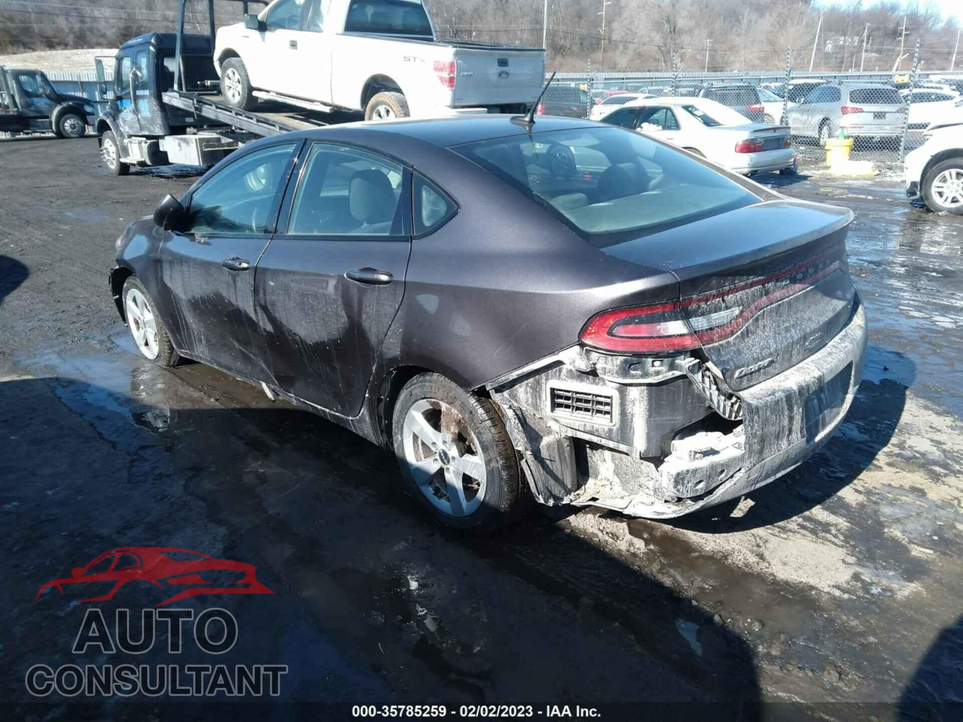 DODGE DART 2015 - 1C3CDFBB6FD373584