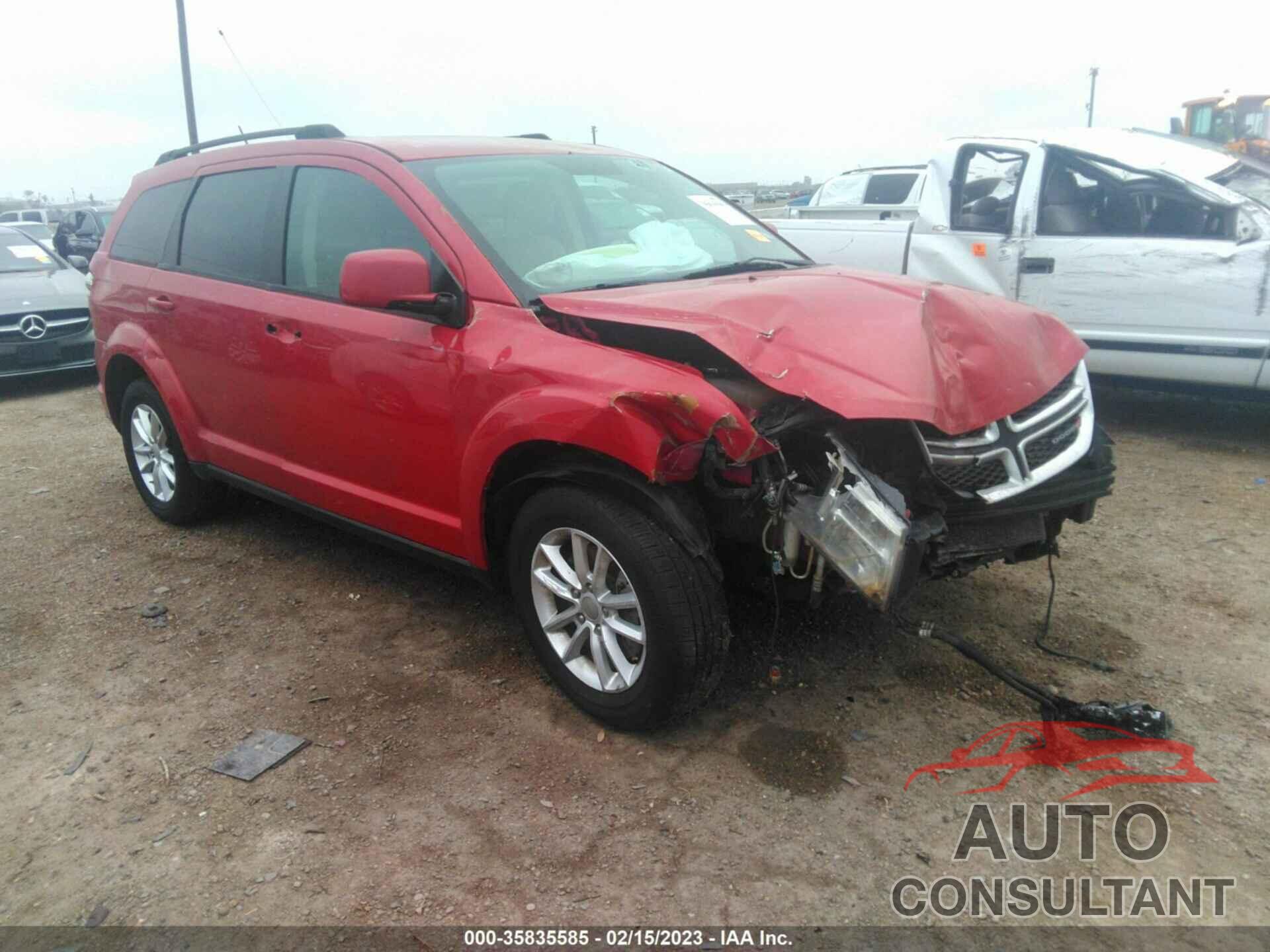 DODGE JOURNEY 2017 - 3C4PDCBG5HT510101