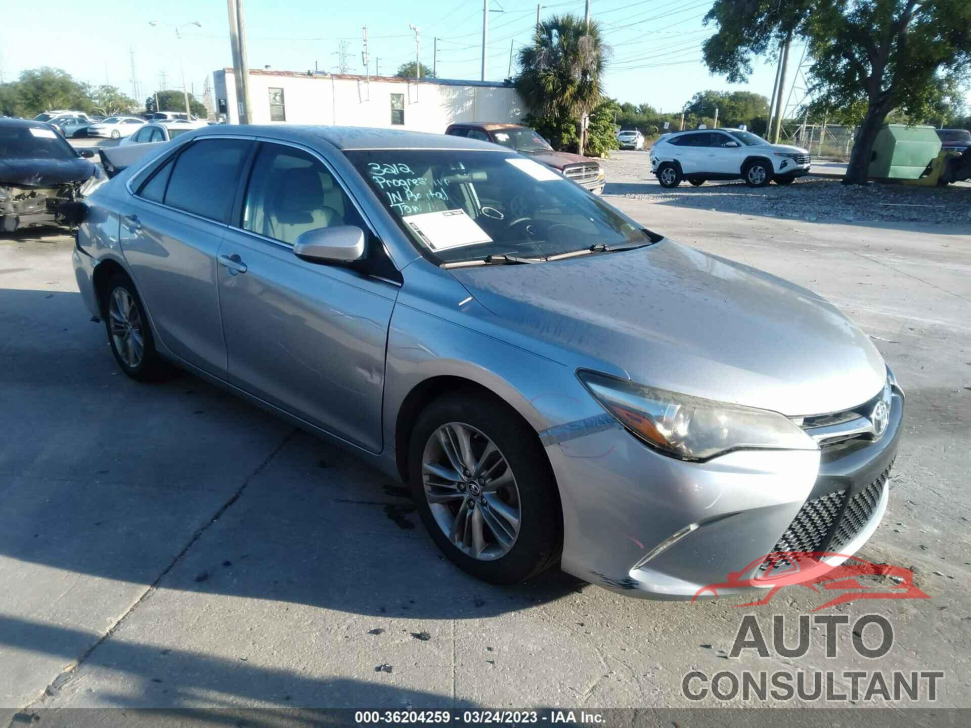 TOYOTA CAMRY 2015 - 4T1BF1FK7FU098527