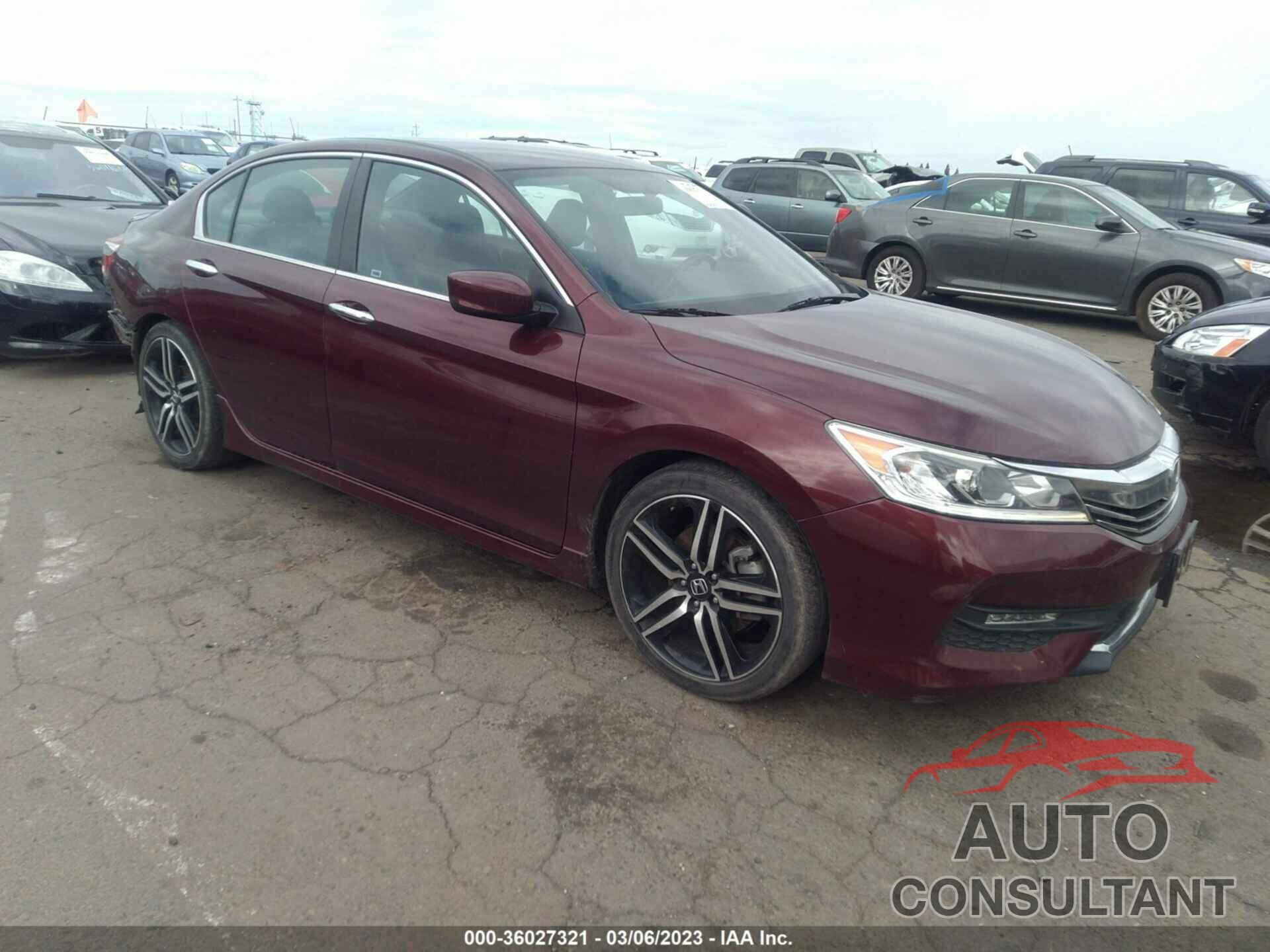 HONDA ACCORD SEDAN 2017 - 1HGCR2F59HA015251