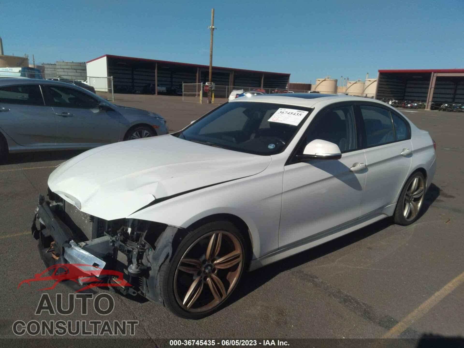 BMW 3 SERIES 2013 - WBA3A5C51DF357282