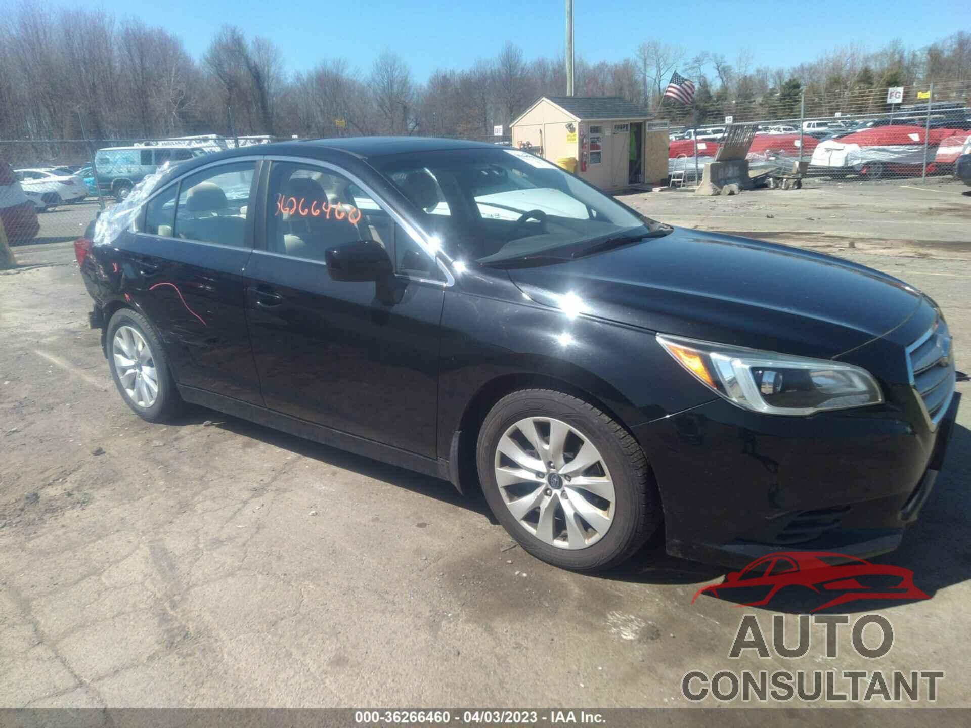 SUBARU LEGACY 2016 - 4S3BNAD62G3031337