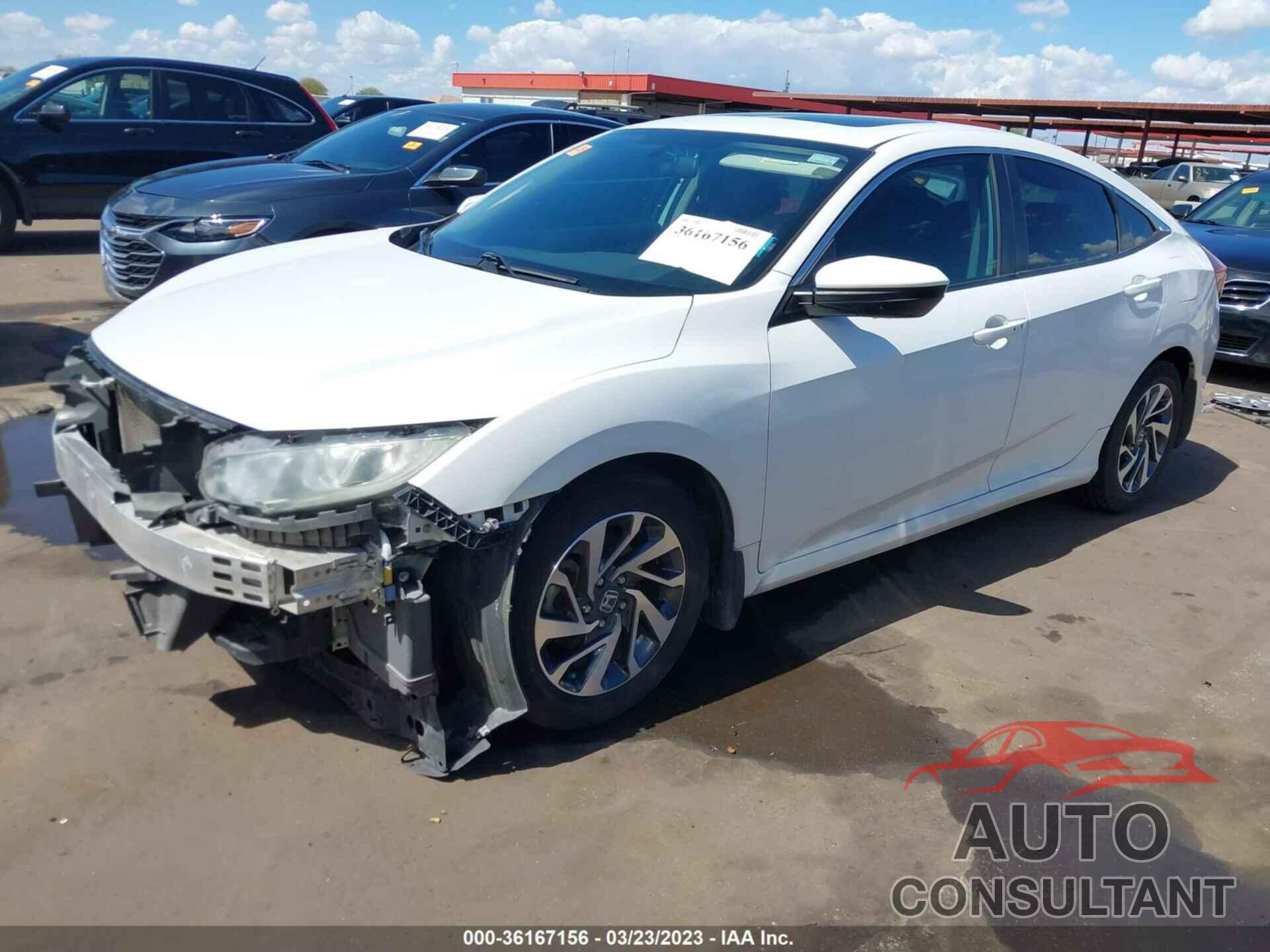 HONDA CIVIC SEDAN 2016 - 19XFC2F7XGE012000