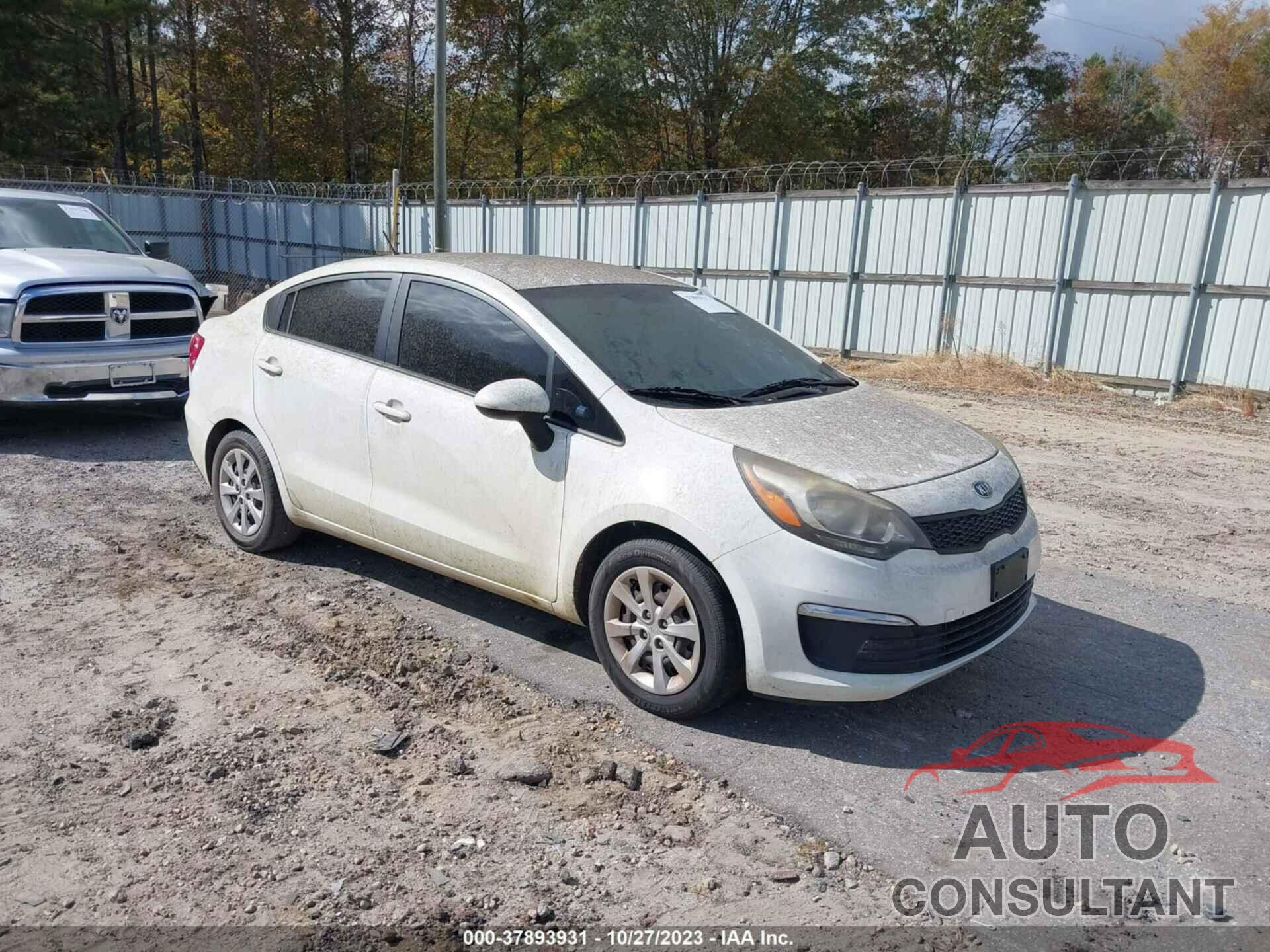 KIA RIO 2016 - KNADM4A38G6554350