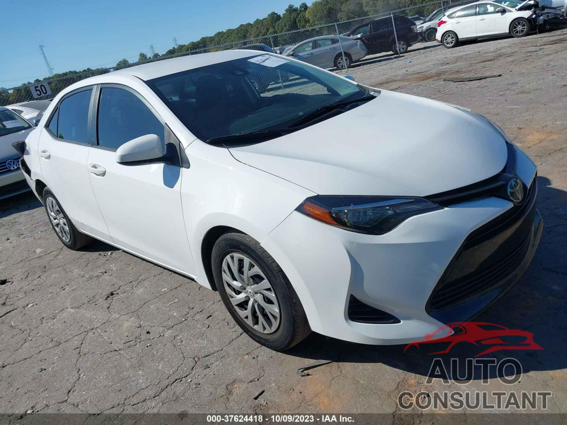 TOYOTA COROLLA 2019 - 2T1BURHE0KC202542