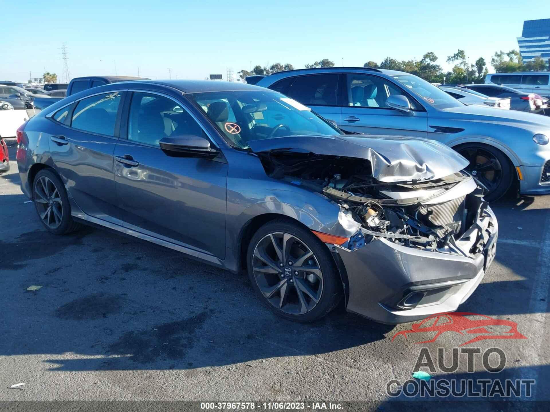 HONDA CIVIC SEDAN 2019 - 2HGFC2F80KH589089