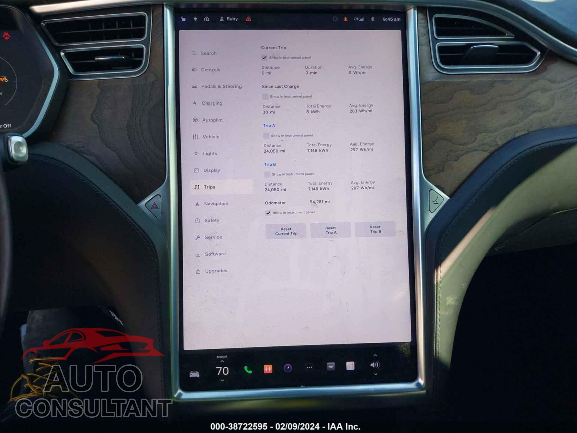TESLA MODEL S 2017 - 5YJSA1E11HF189770