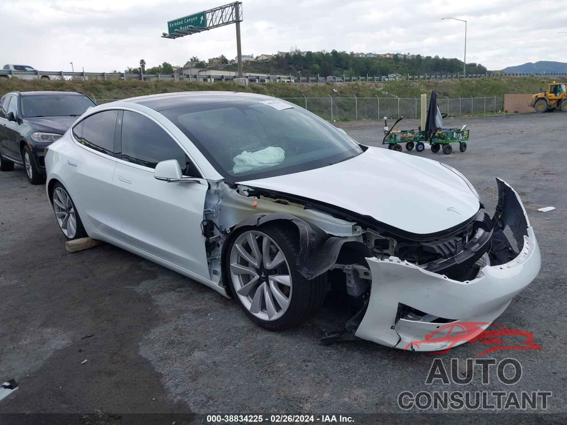 TESLA MODEL 3 2018 - 5YJ3E1EA3JF047516