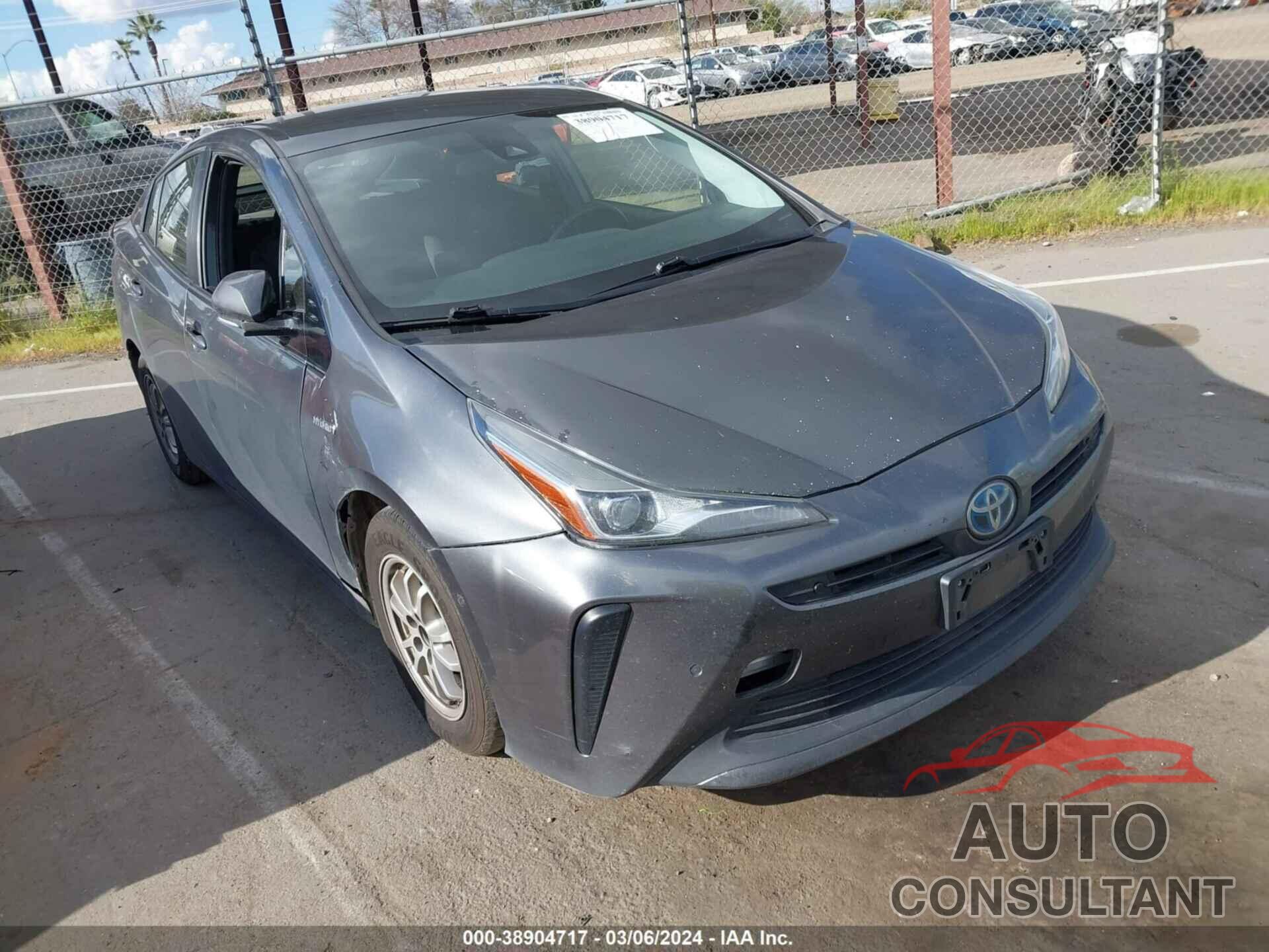 TOYOTA PRIUS 2019 - JTDKARFU3K3078651