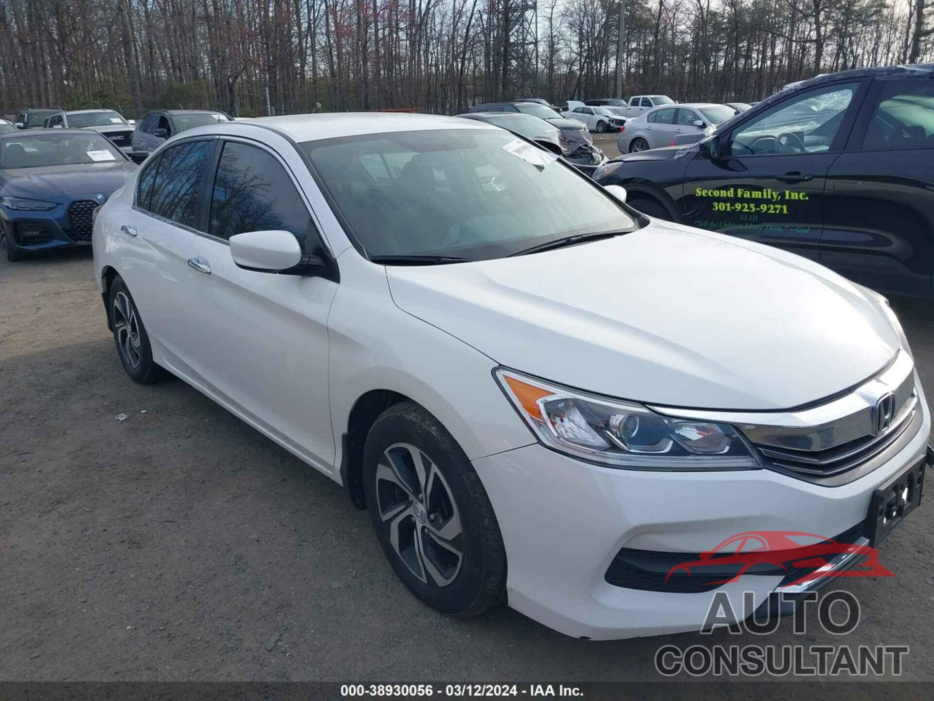 HONDA ACCORD 2017 - 1HGCR2F38HA217707