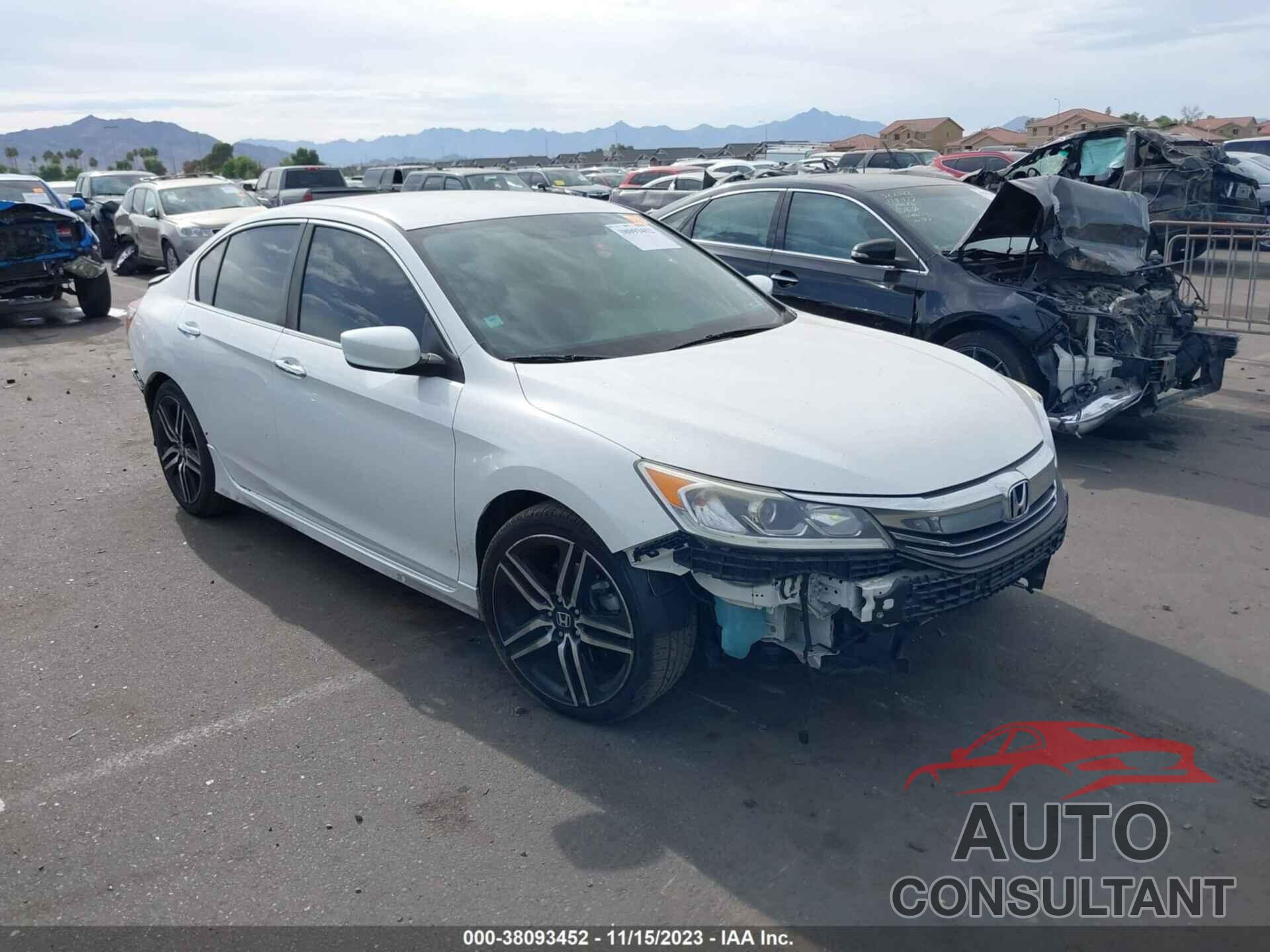 HONDA ACCORD 2016 - 1HGCR2F54GA180431
