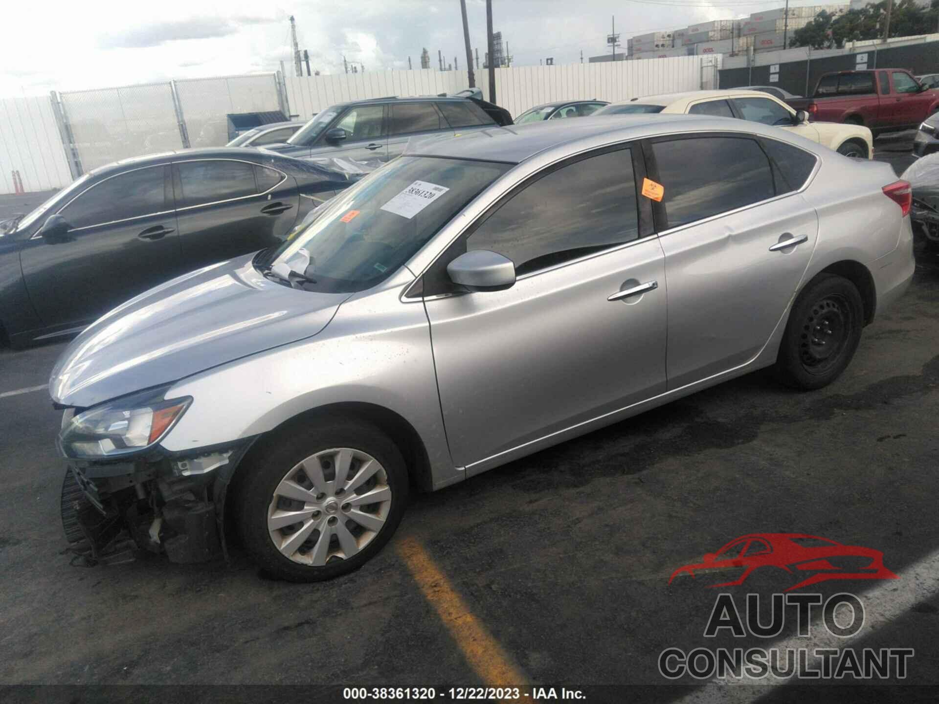 NISSAN SENTRA 2018 - 3N1AB7AP8JY252639