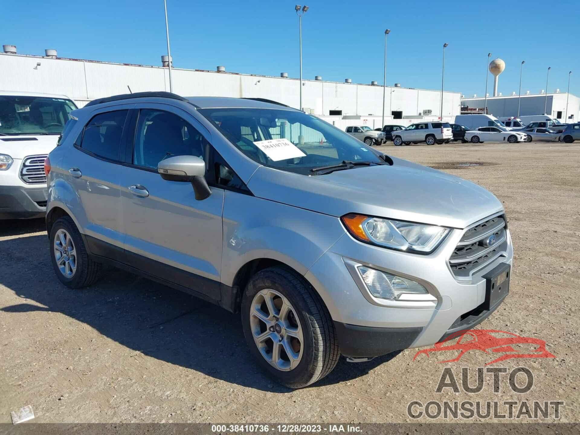 FORD ECOSPORT 2020 - MAJ3S2GEXLC365167