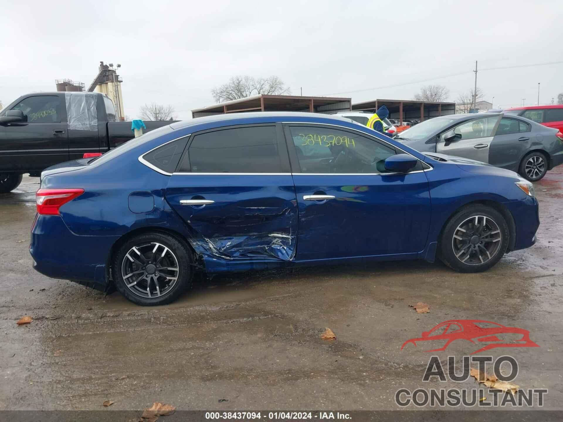 NISSAN SENTRA 2016 - 3N1AB7AP2GY327196