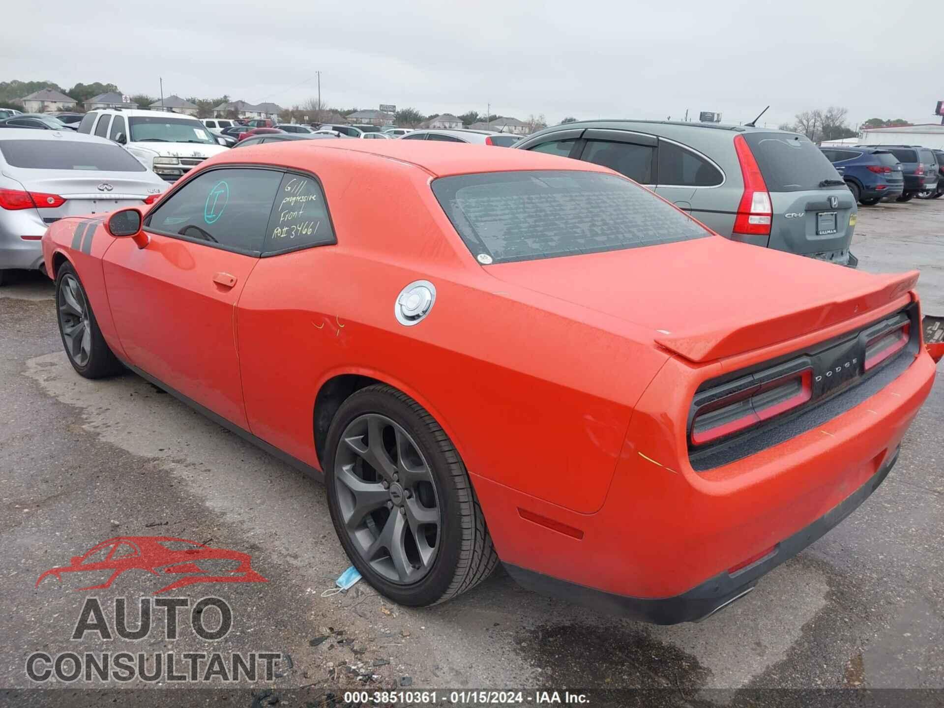 DODGE CHALLENGER 2017 - 2C3CDZAG7HH573345