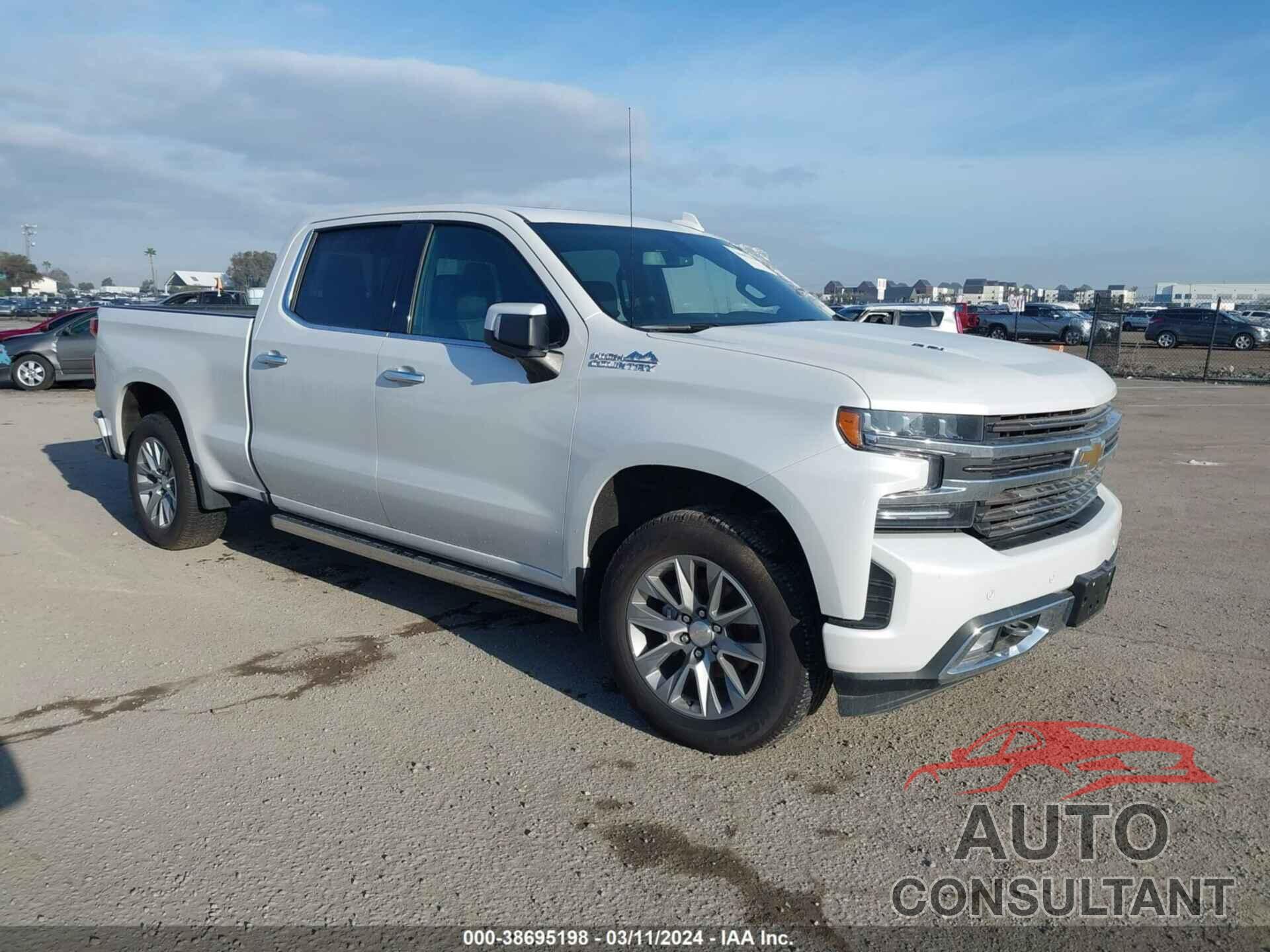 CHEVROLET SILVERADO 1500 2020 - 3GCUYHEL7LG298445