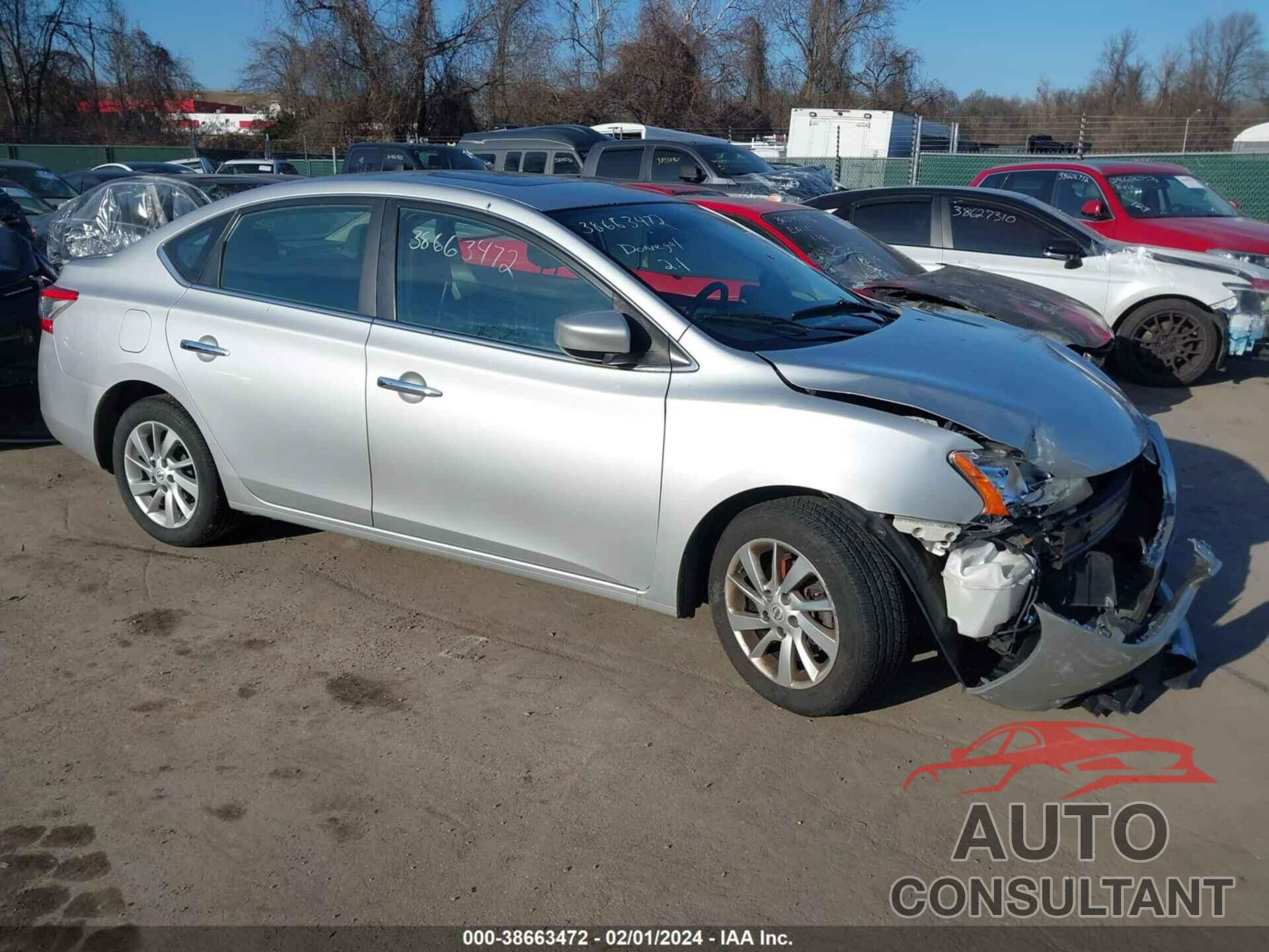 NISSAN SENTRA 2015 - 3N1AB7AP6FY334425
