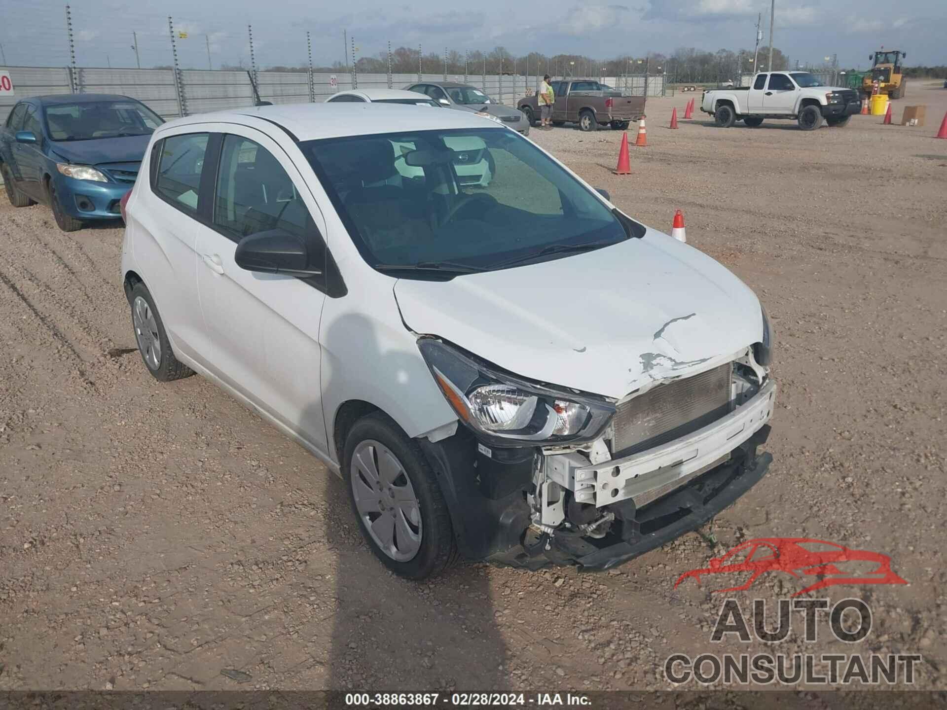 CHEVROLET SPARK 2017 - KL8CB6SA4HC830273