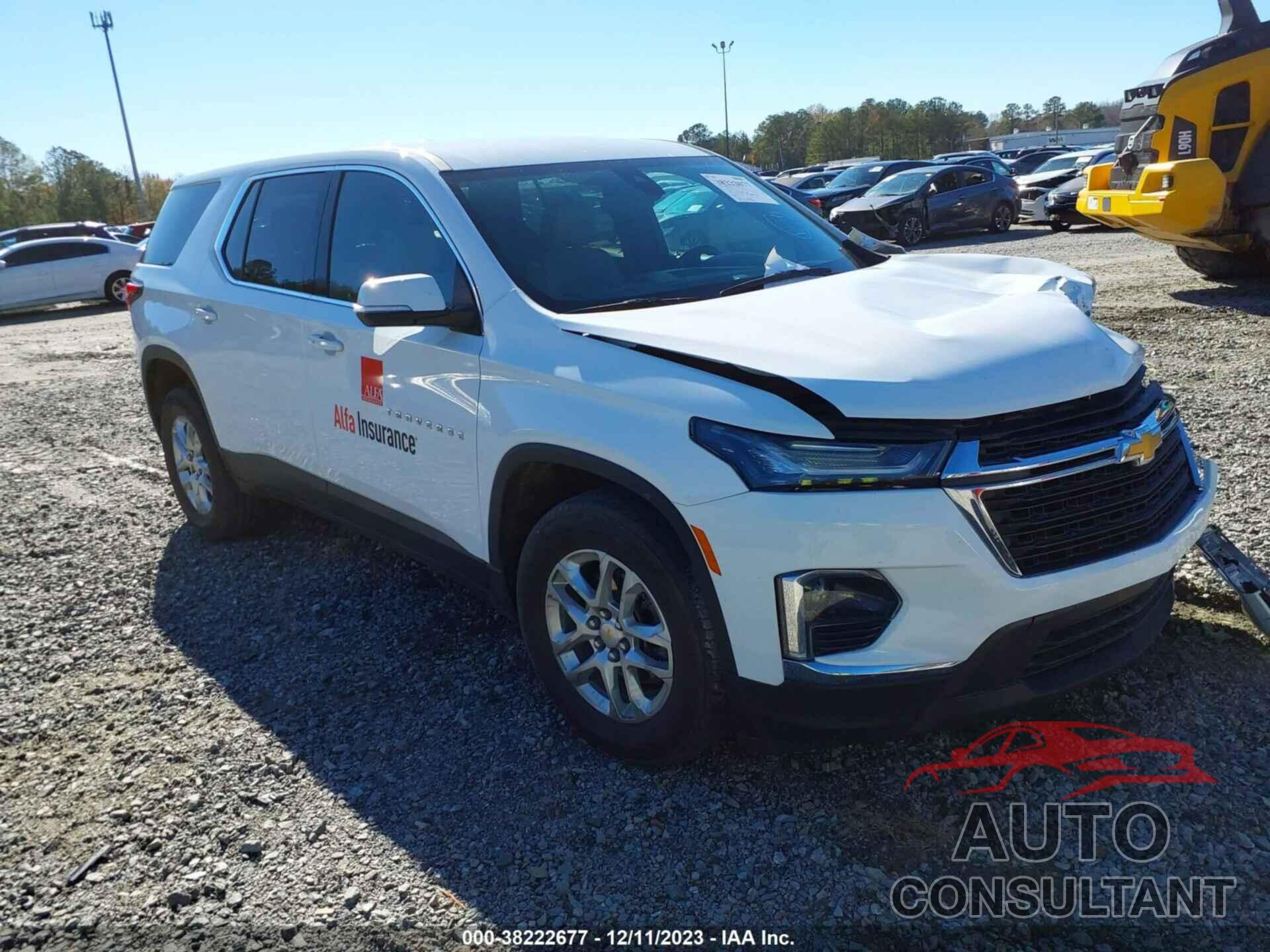 CHEVROLET TRAVERSE 2022 - 1GNERLKW8NJ184823