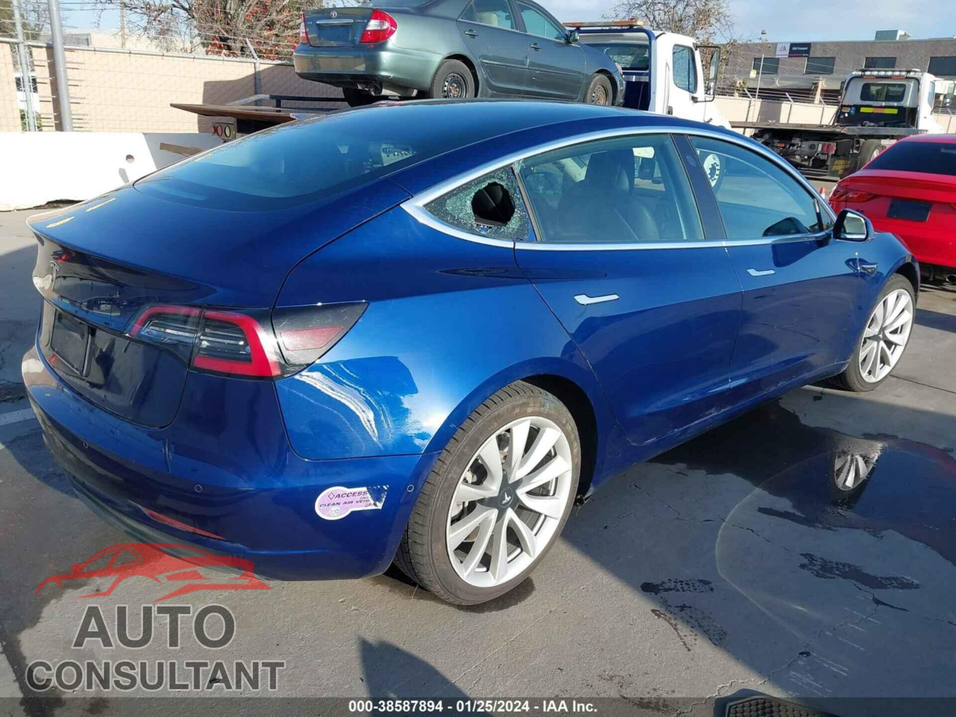 TESLA MODEL 3 2019 - 5YJ3E1EA5KF332011