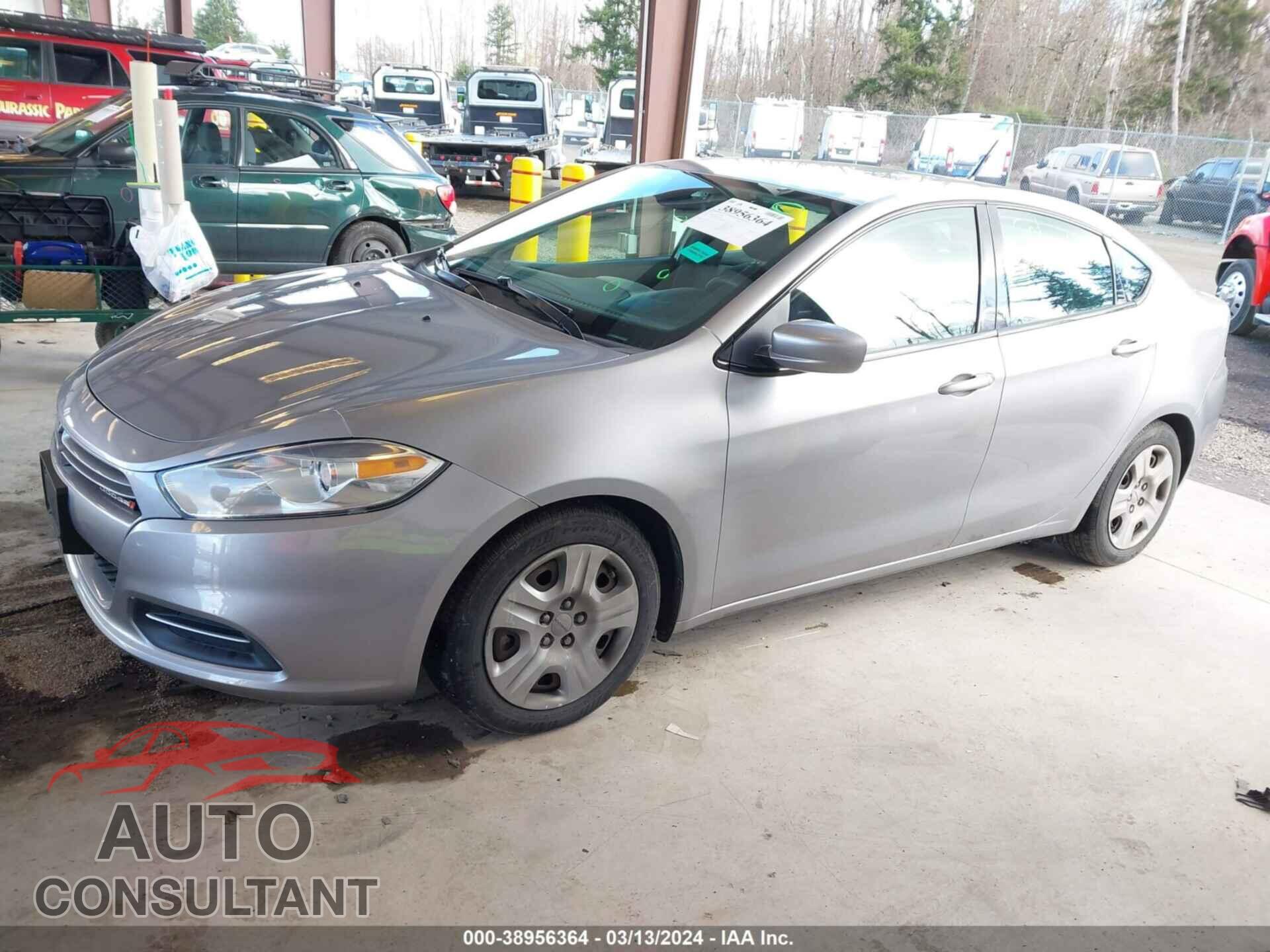 DODGE DART 2016 - 1C3CDFAA5GD736810
