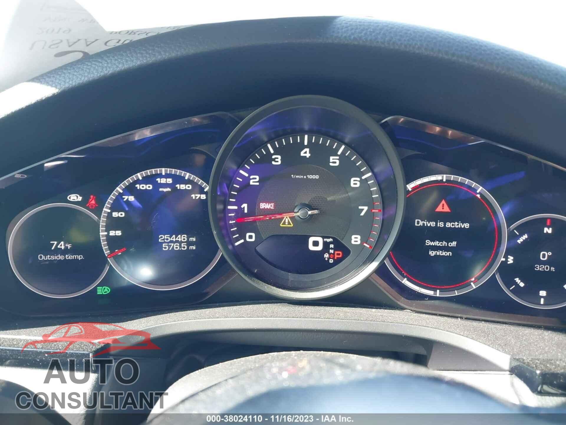 PORSCHE CAYENNE 2019 - WP1AA2AY5KDA12169
