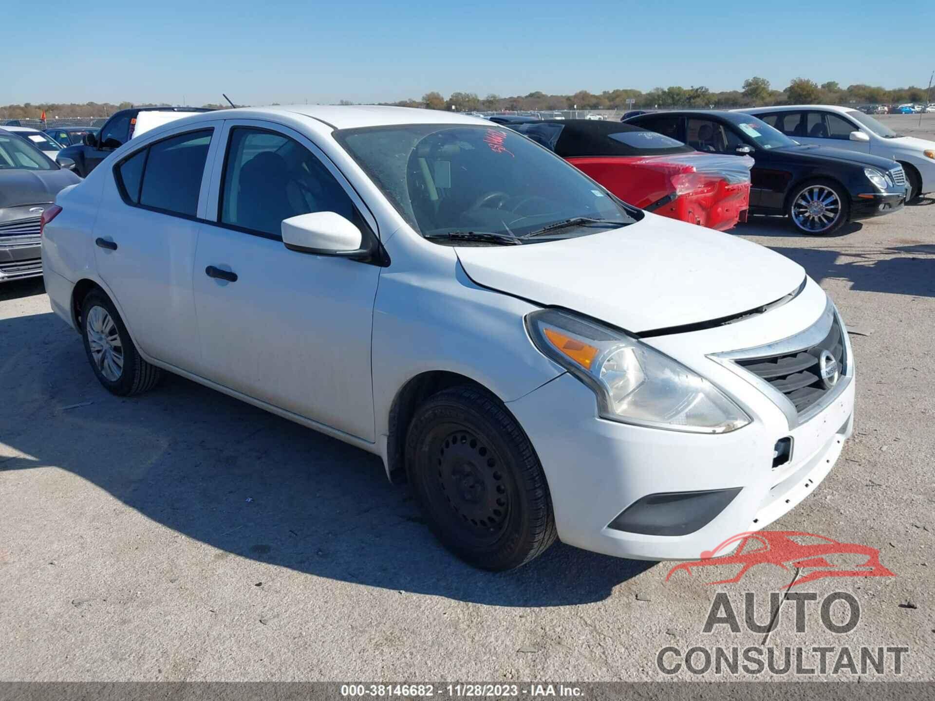 NISSAN VERSA 2016 - 3N1CN7AP8GL839025