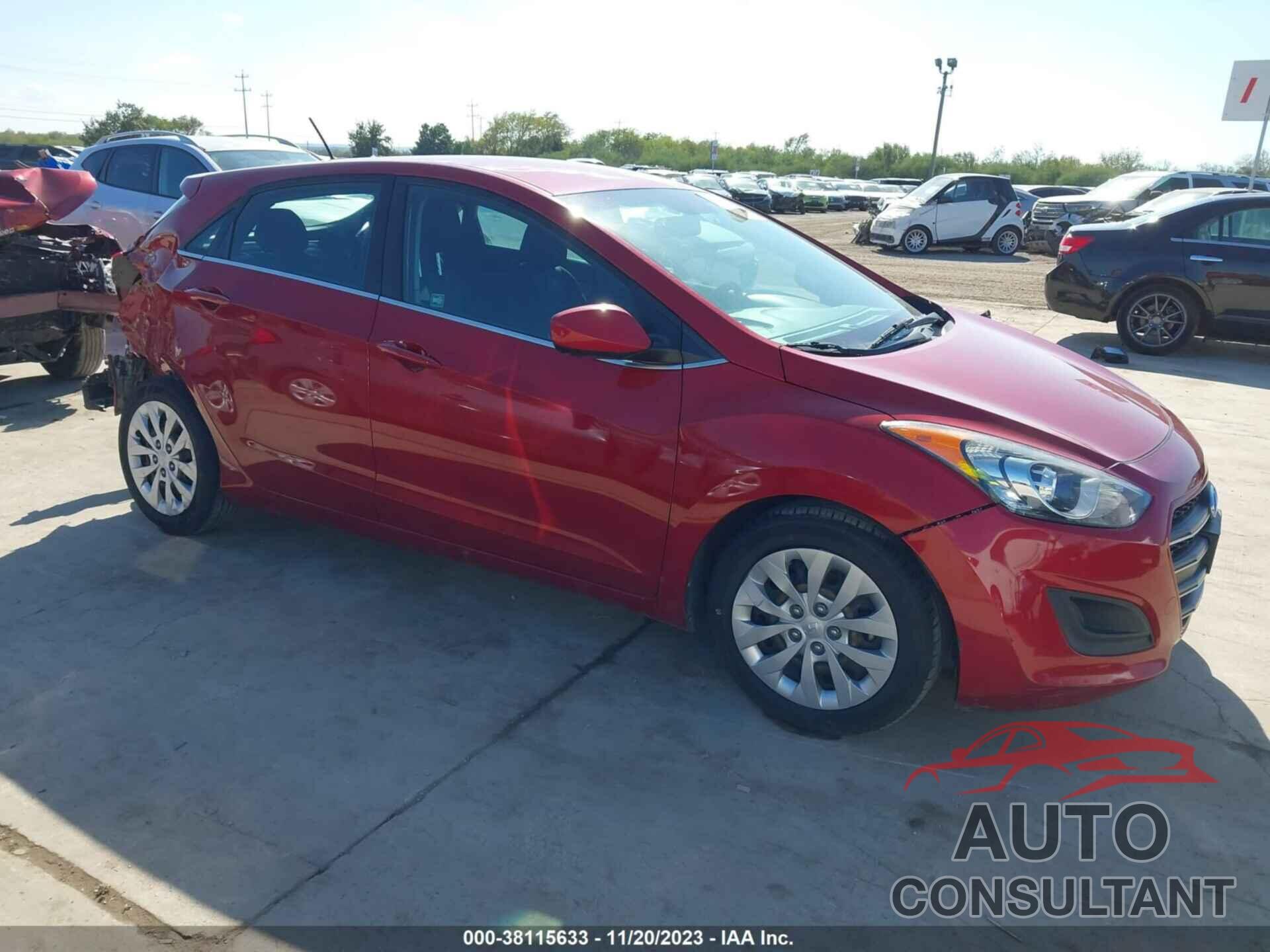 HYUNDAI ELANTRA GT 2017 - KMHD35LH1HU382496