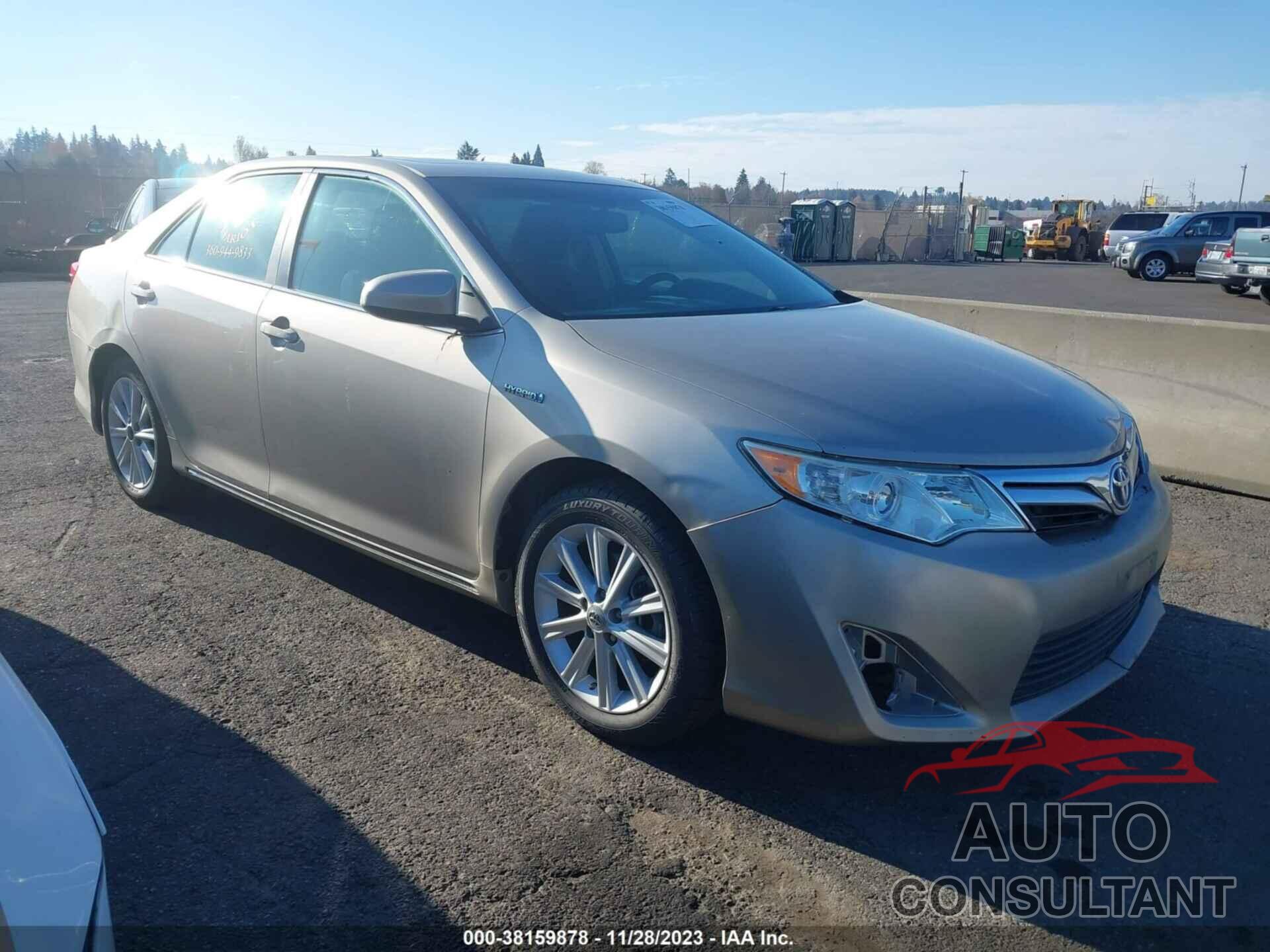 TOYOTA CAMRY HYBRID 2014 - 4T1BD1FK8EU097505