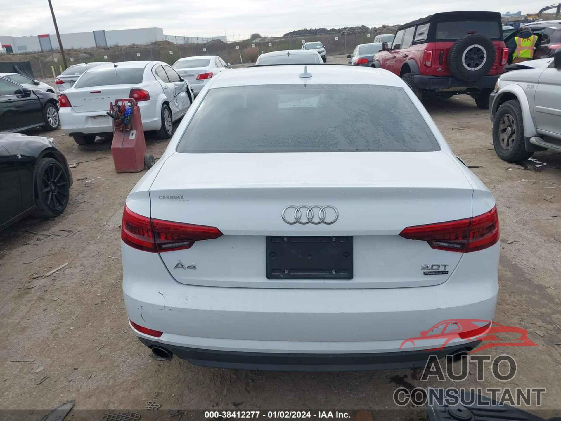 AUDI A4 2017 - WAUANAF41HN069118